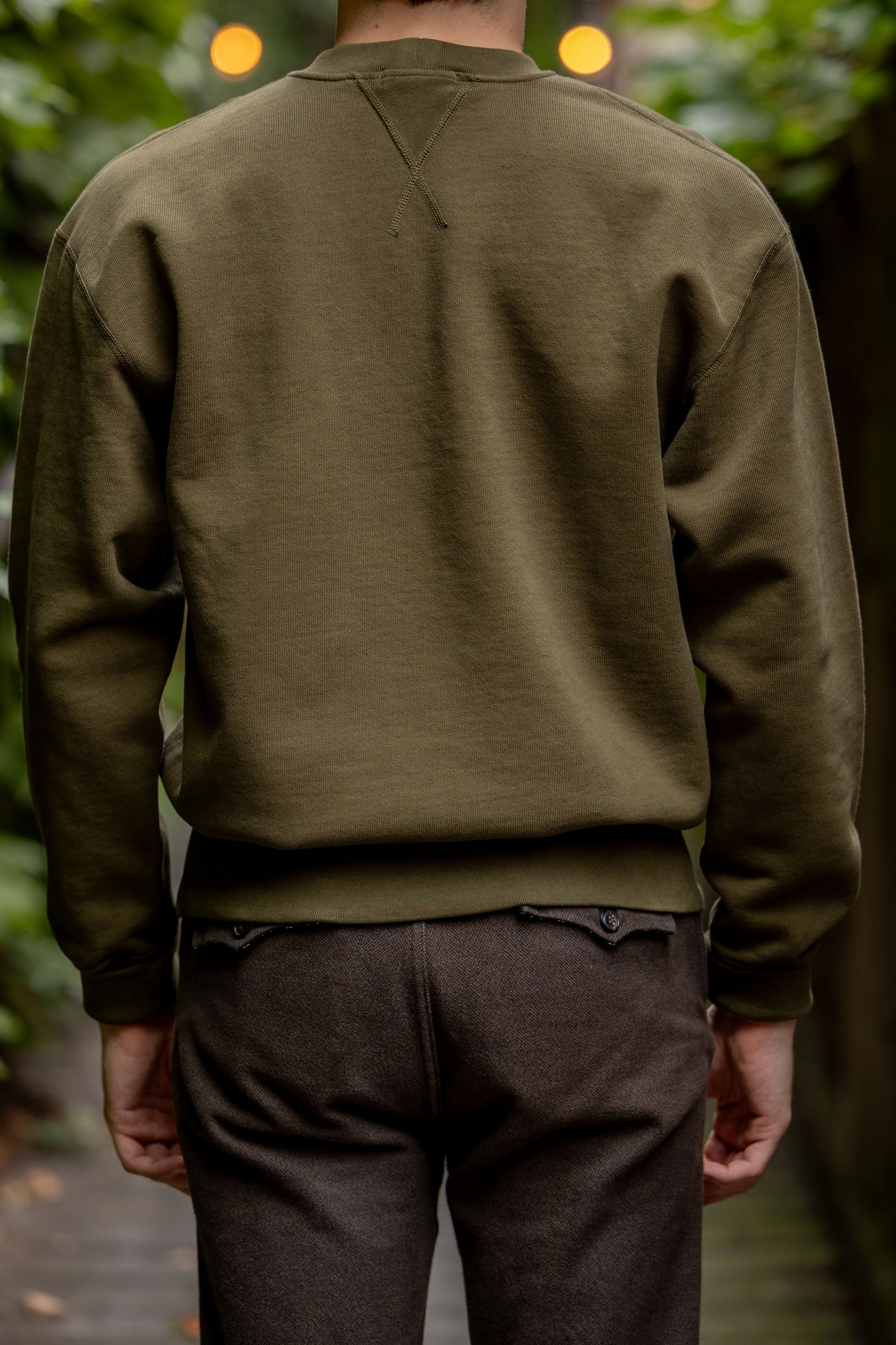 Freenote Cloth Deck Sweatshirt - Olive Drab