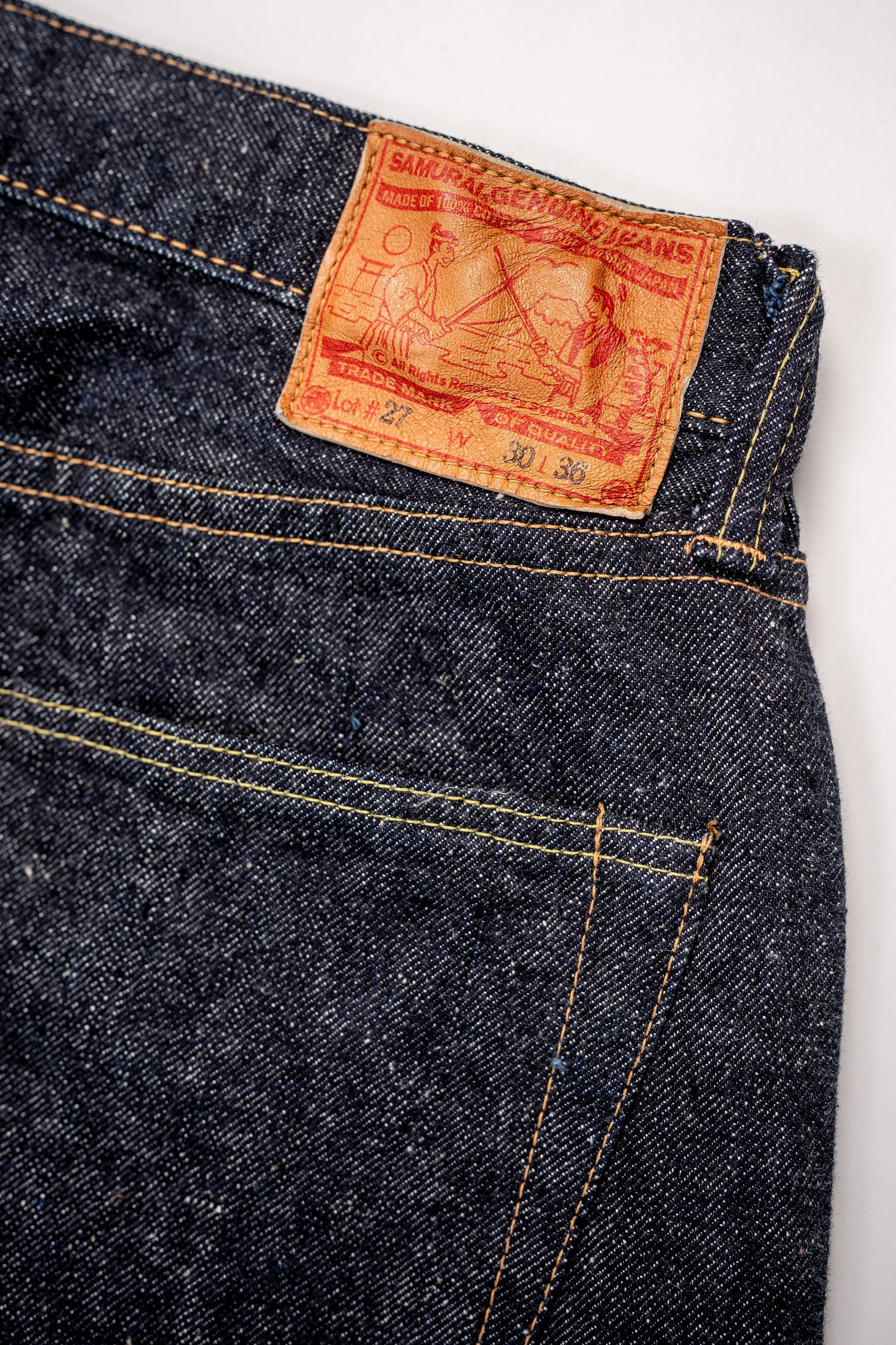 Samurai S5100VX "Zero" Straight Fit - 17oz Bushido Denim