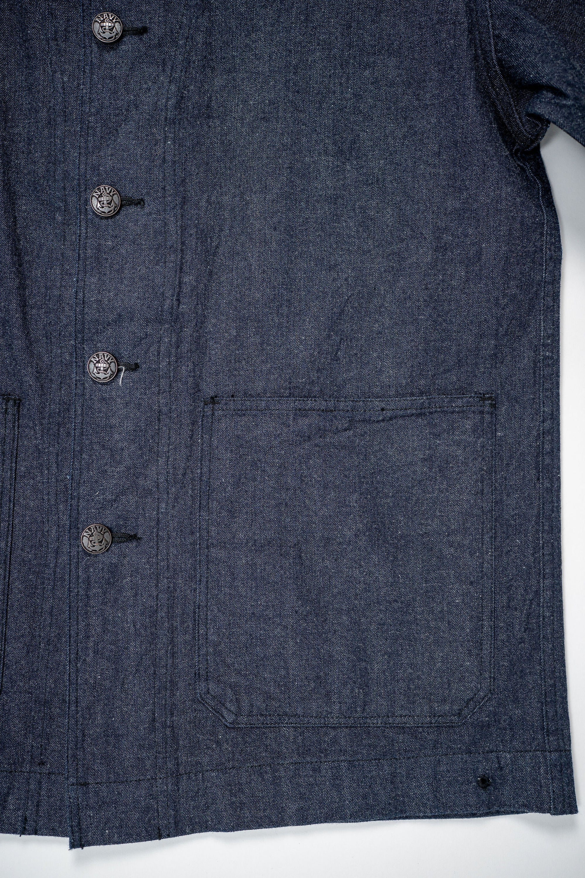 Buzz Rickson's BR12744 Dungaree Jumper - Navy