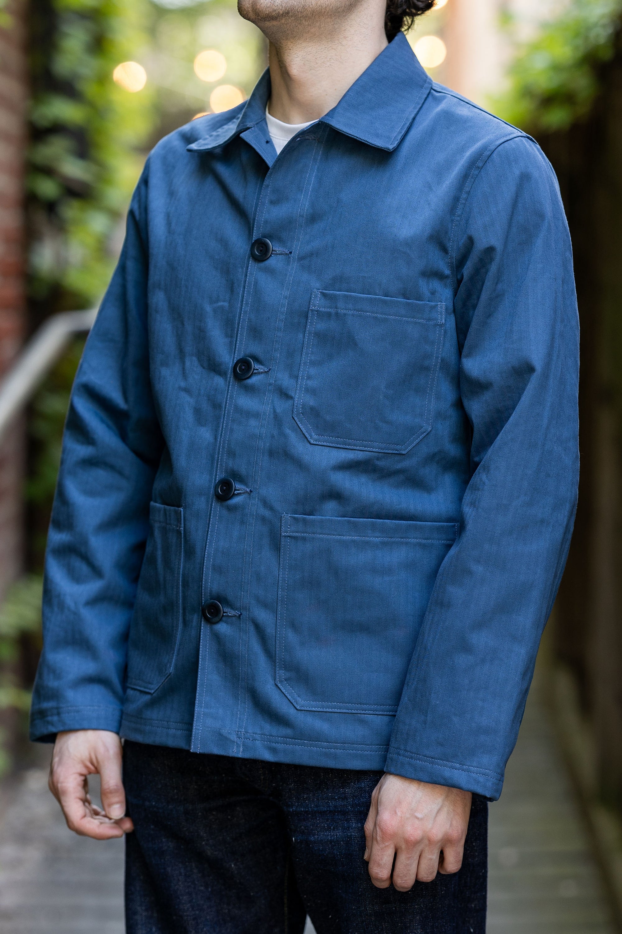 Dehen 1920 Chore Coat - Mock Blue