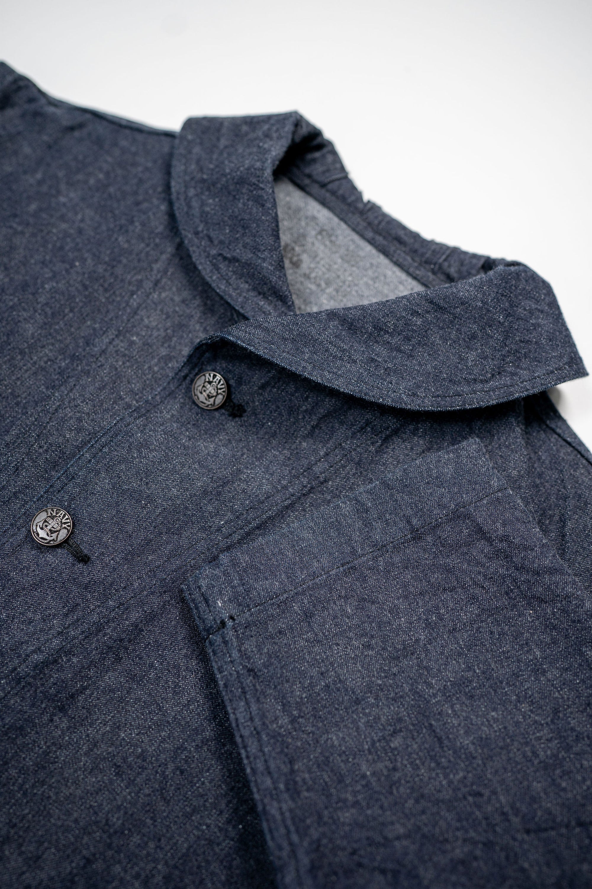 Buzz Rickson's BR12744 Dungaree Jumper - Navy