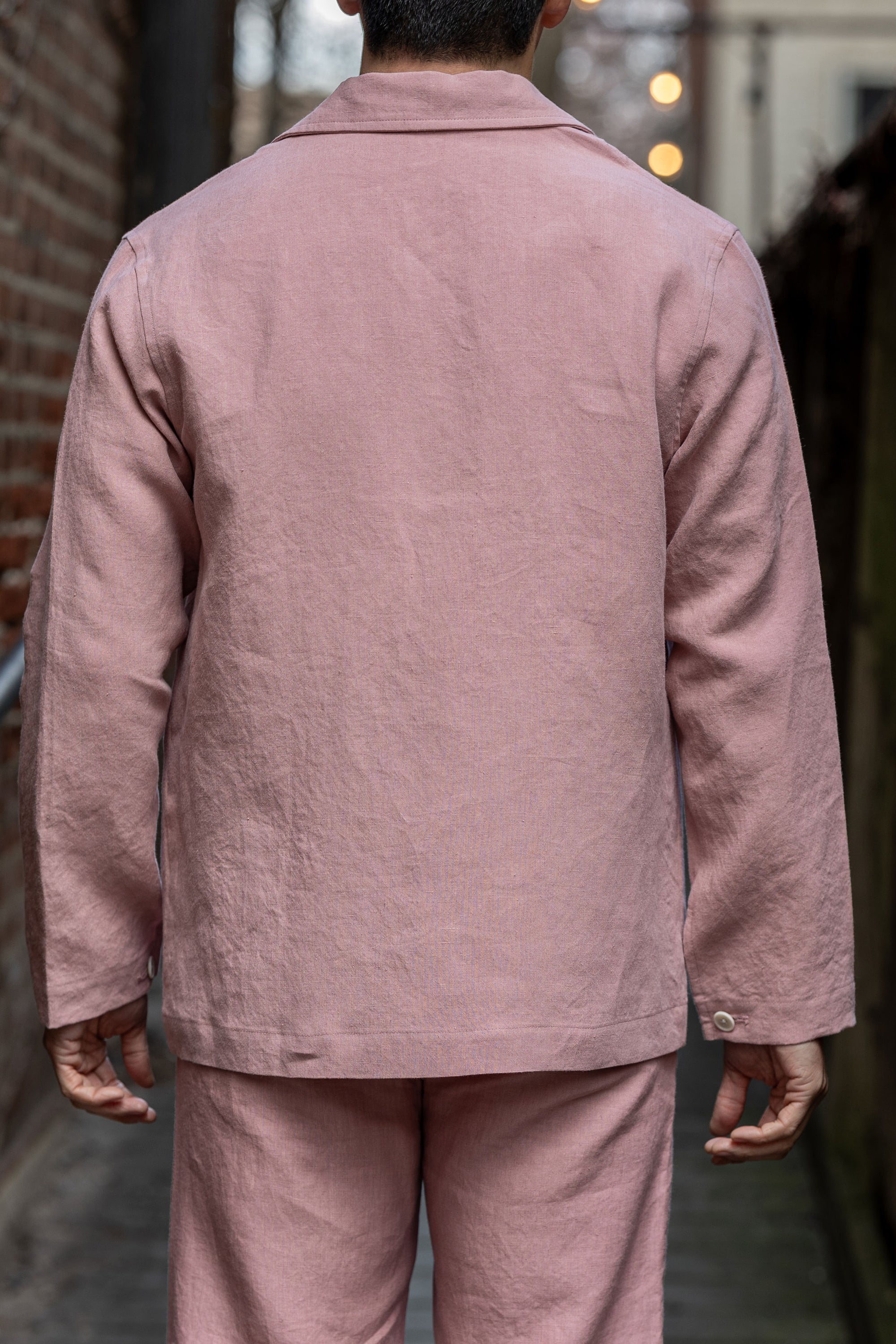 Blluemade Blazer - Belgian Linen Pink