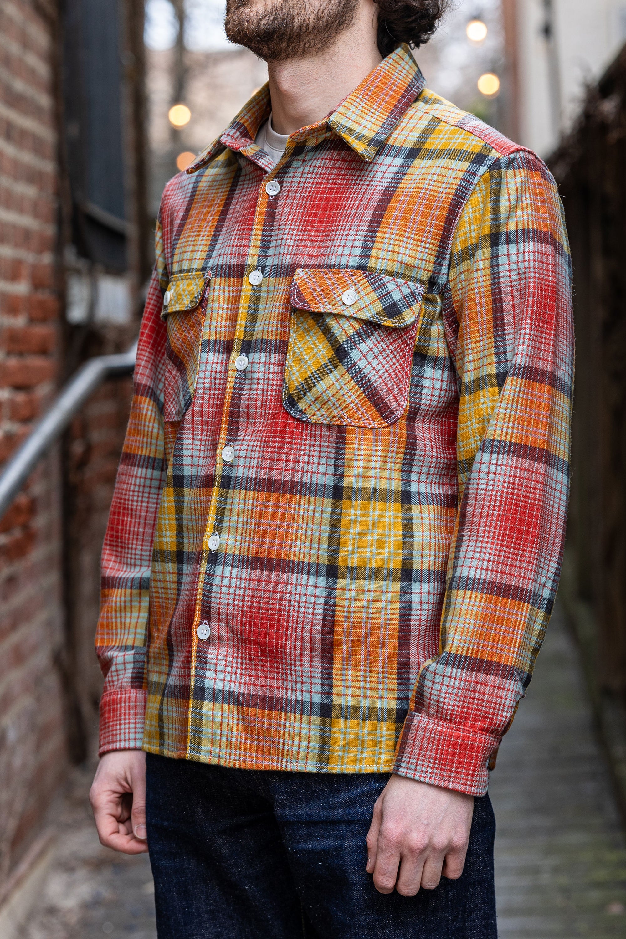 Freenote Cloth Benson - Palomar Yellow Wool