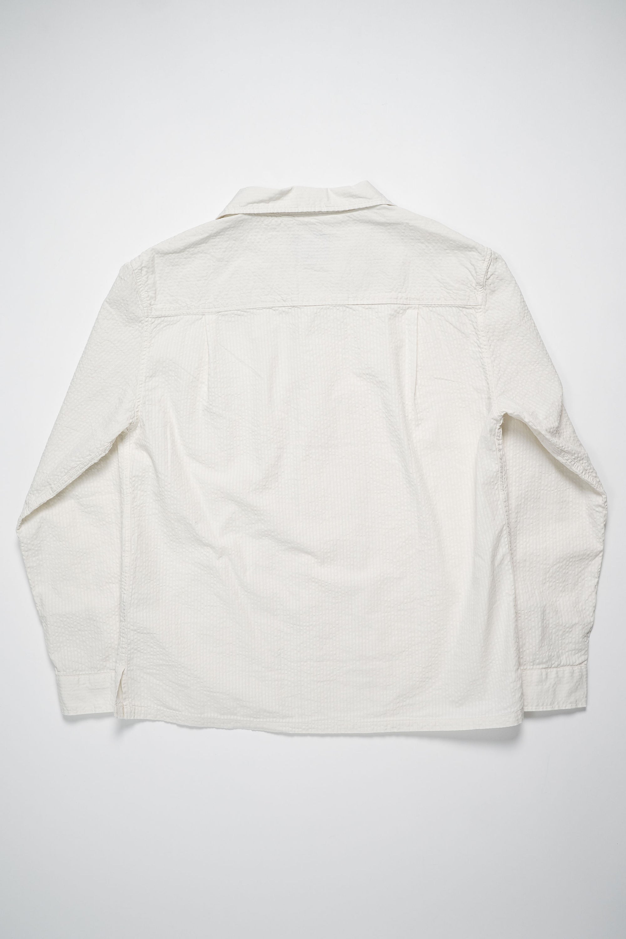 Knickerbocker Fulton Seersucker Shirt - Bone
