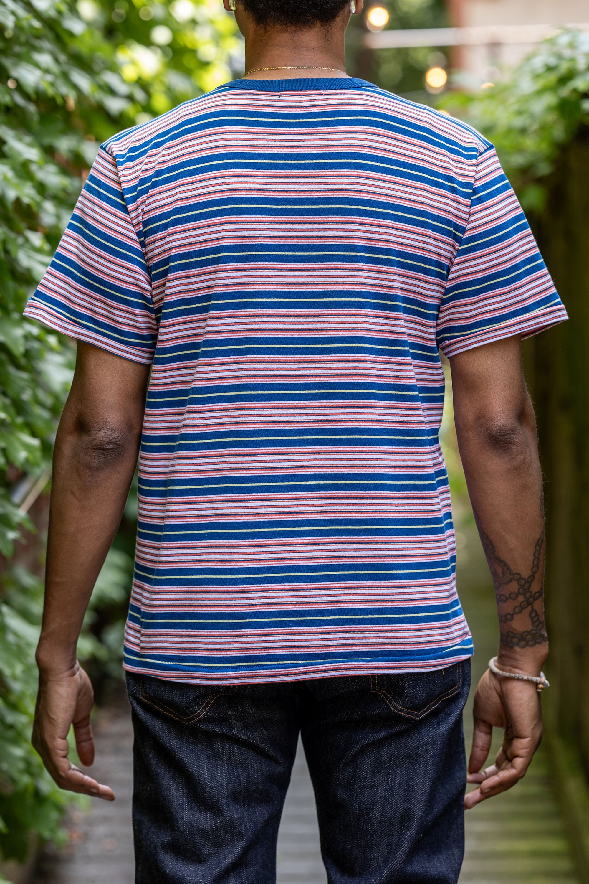 Freenote Cloth Mooch Tee - Blue Combo