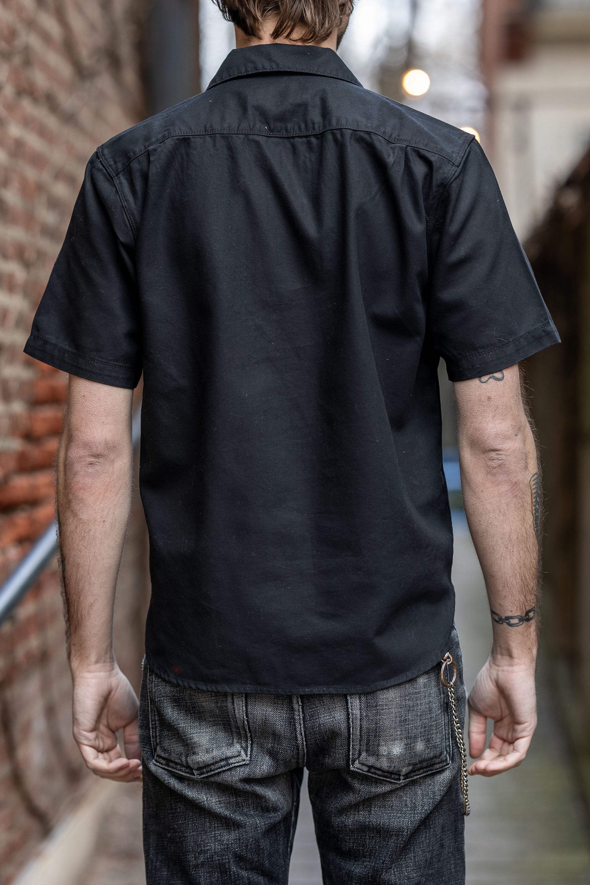 Freenote Cloth Dayton S/S - Obsidian