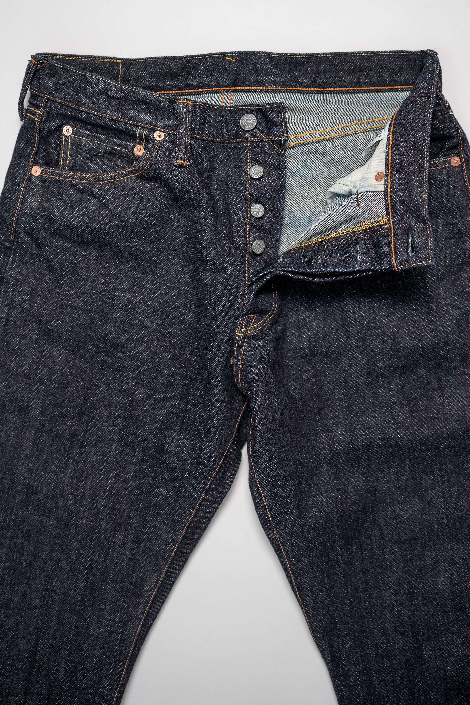 The Flat Head FN-8004 Wide Tapered - 18oz Selvedge Denim