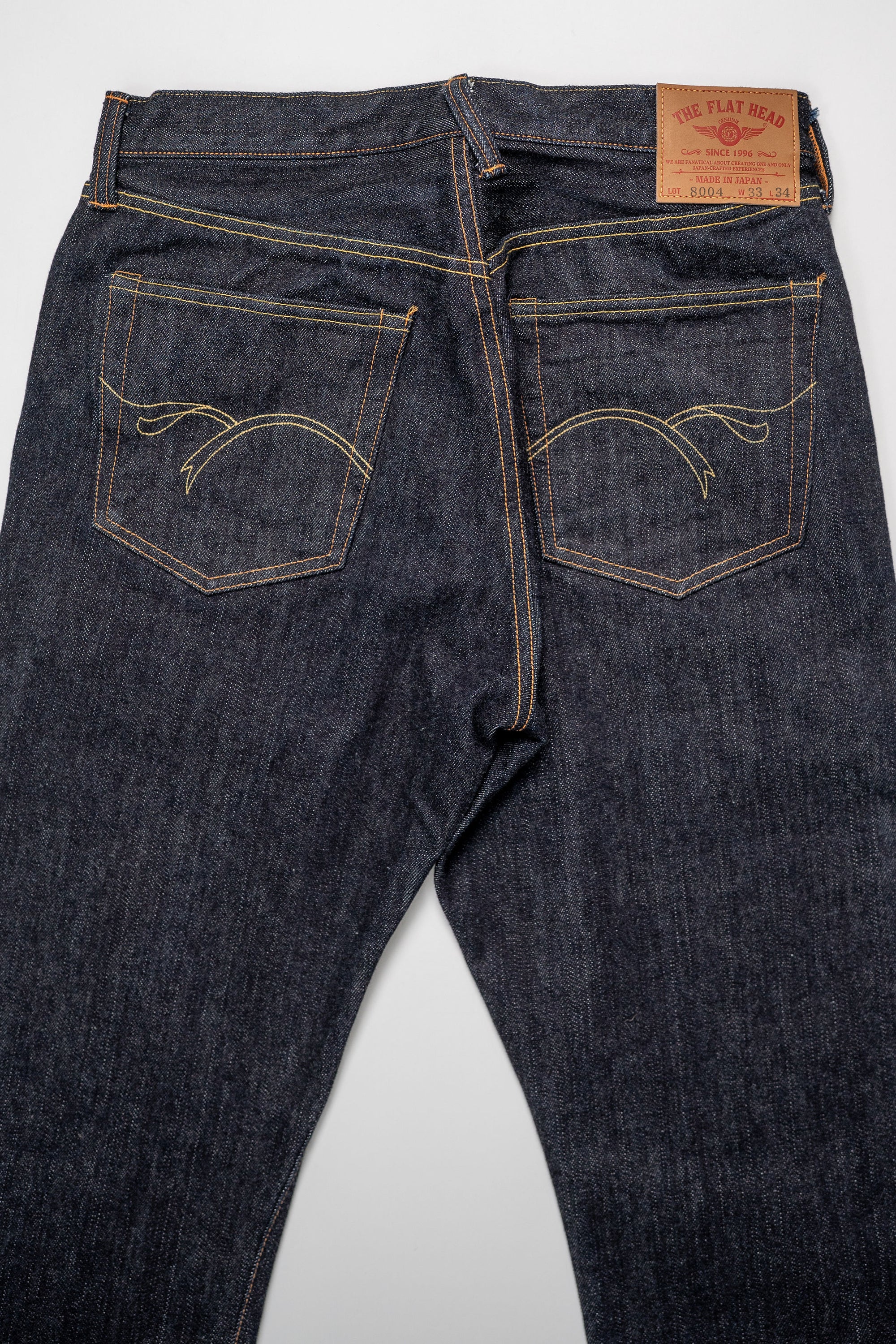 The Flat Head FN-8004 Wide Tapered - 18oz Selvedge Denim