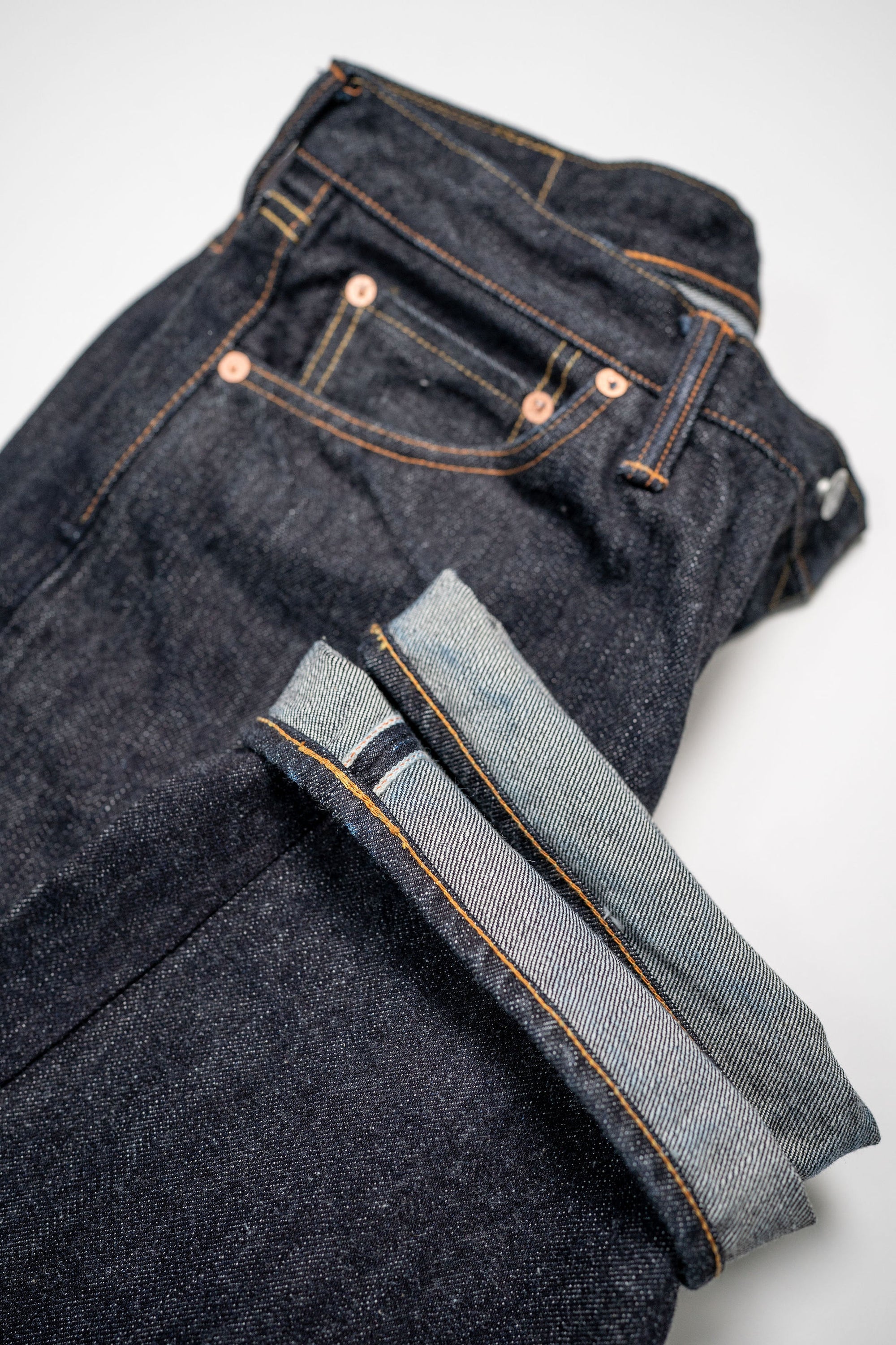 The Flat Head FN-8004 Wide Tapered - 18oz Selvedge Denim