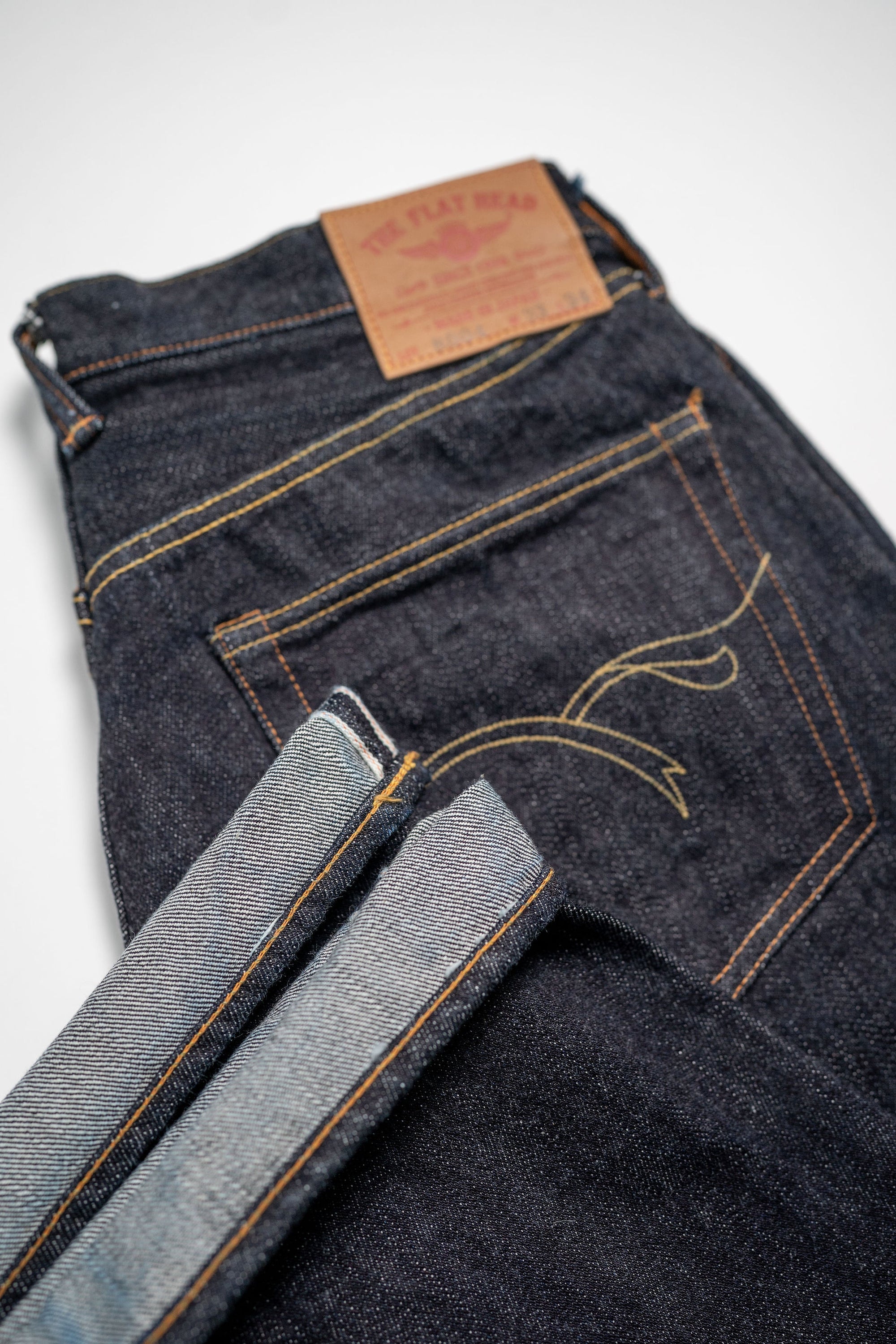 The Flat Head FN-8004 Wide Tapered - 18oz Selvedge Denim