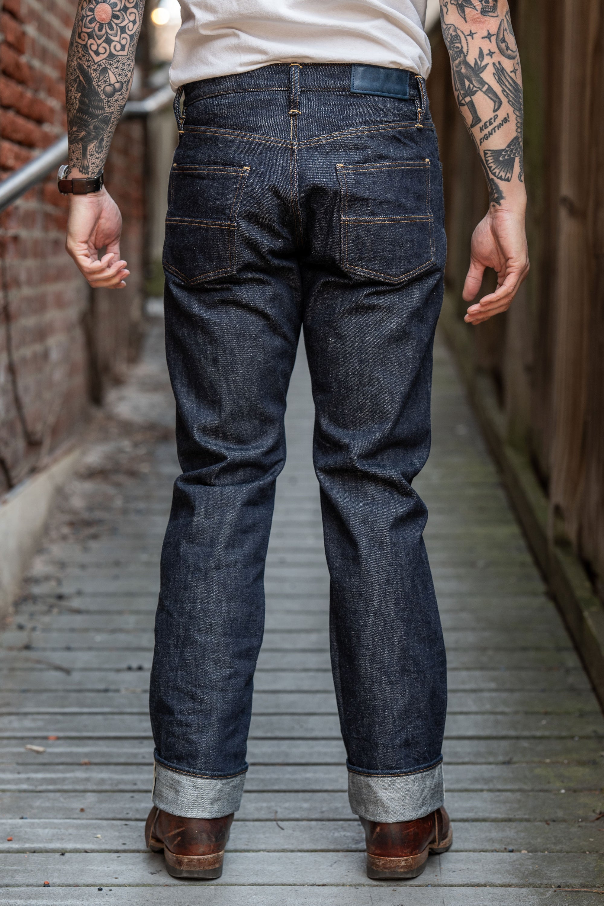 Big John R008 Rare Jeans Straight - Indigo One Wash