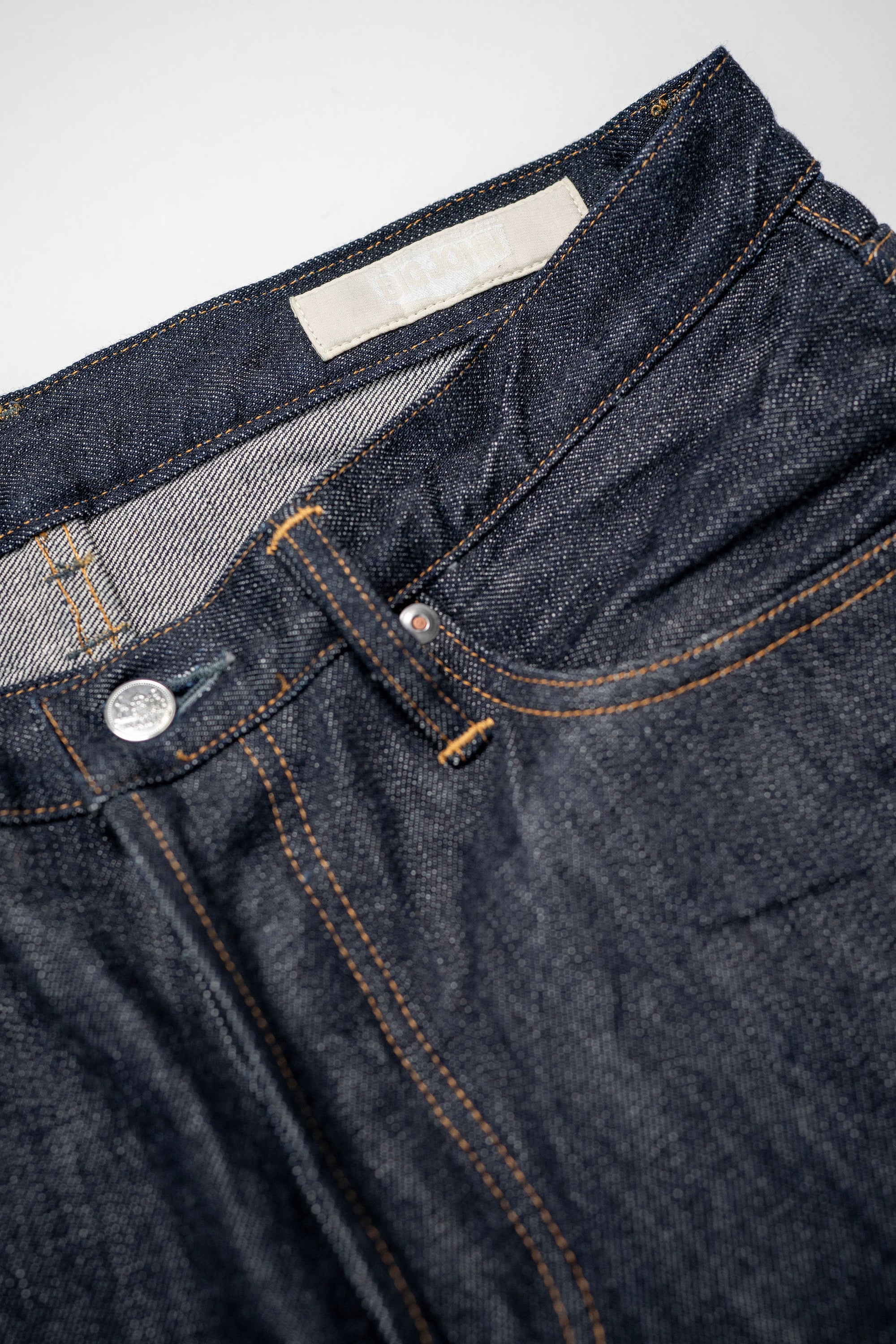 Big John R008 Rare Jeans Straight - Indigo One Wash
