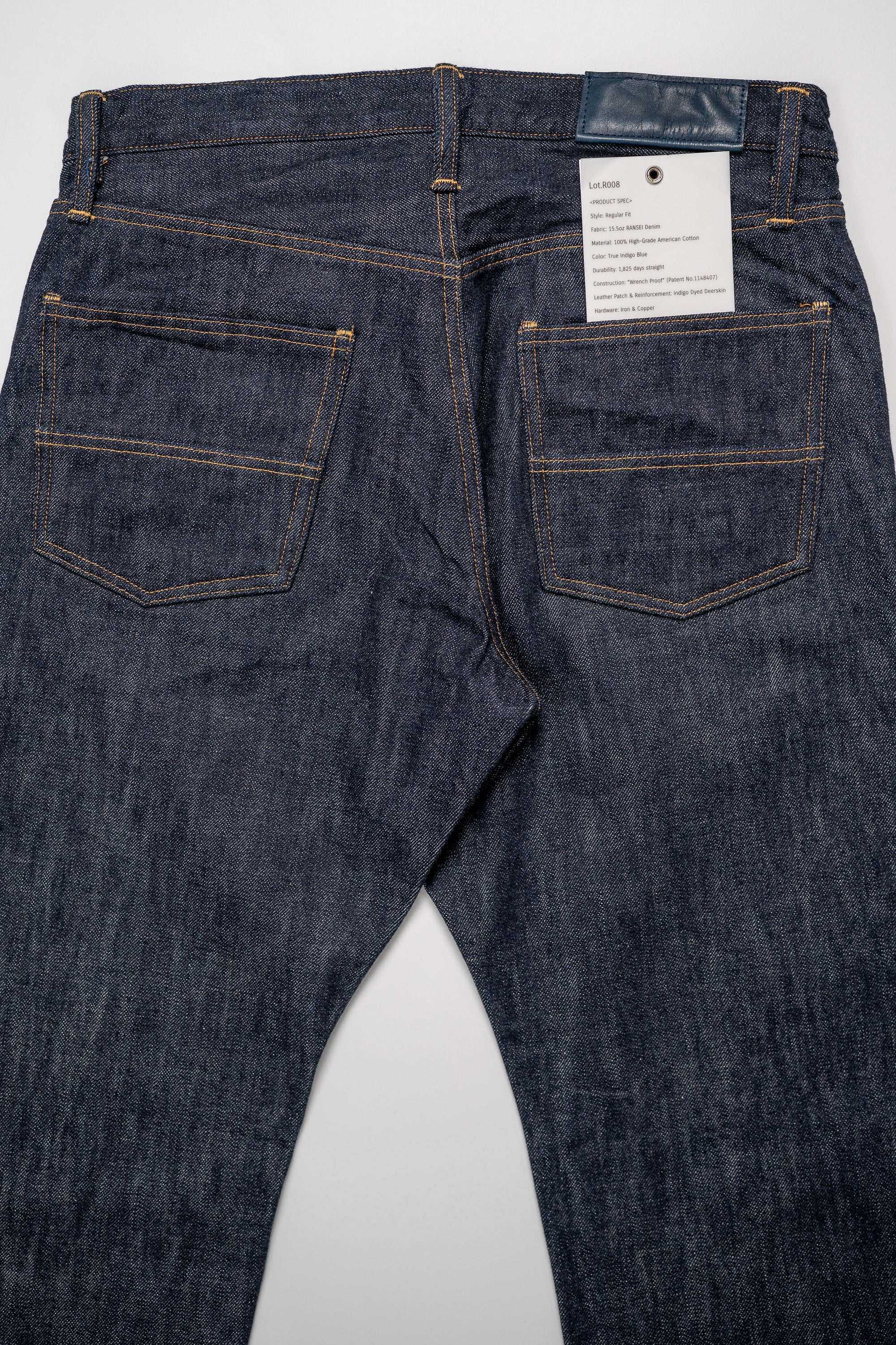 Big John R008 Rare Jeans Straight - Indigo One Wash