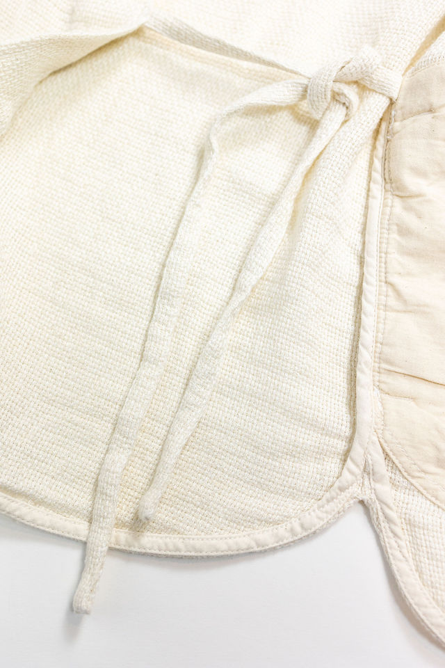 Hansen Garments Roman Loose Cut Eastern Jacket - Off White Gauze