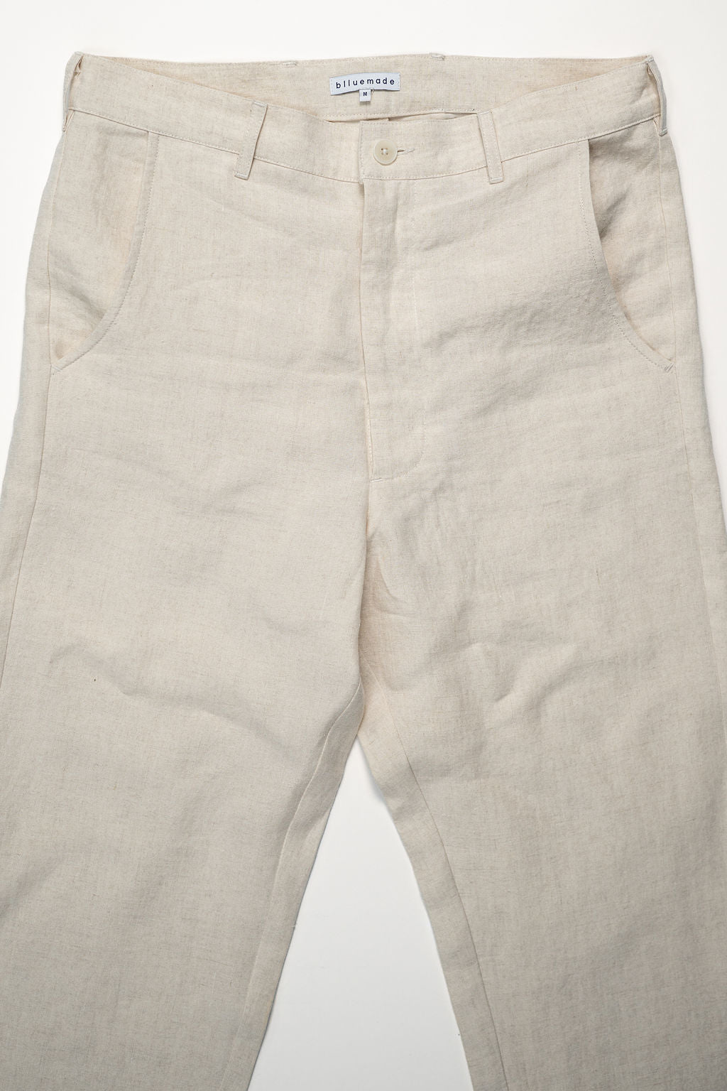 Blluemade Sateen Pant - Belgian Linen Natural
