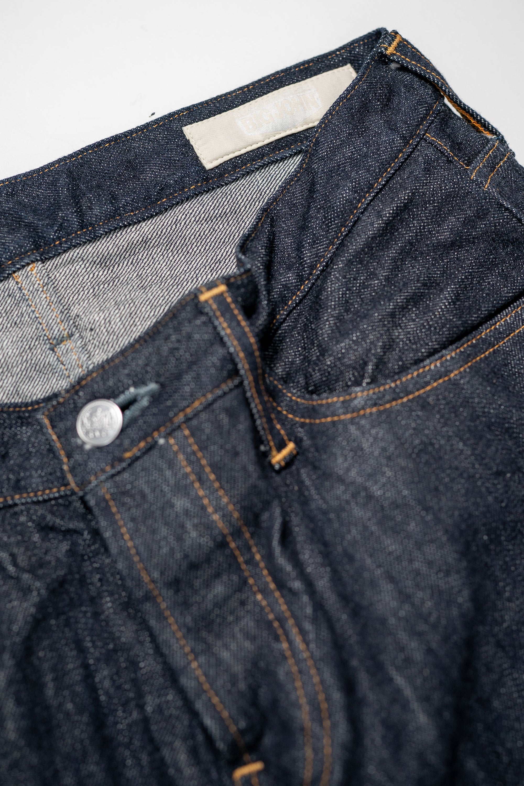 Big John R009 Rare Jeans Slim - Indigo One Wash