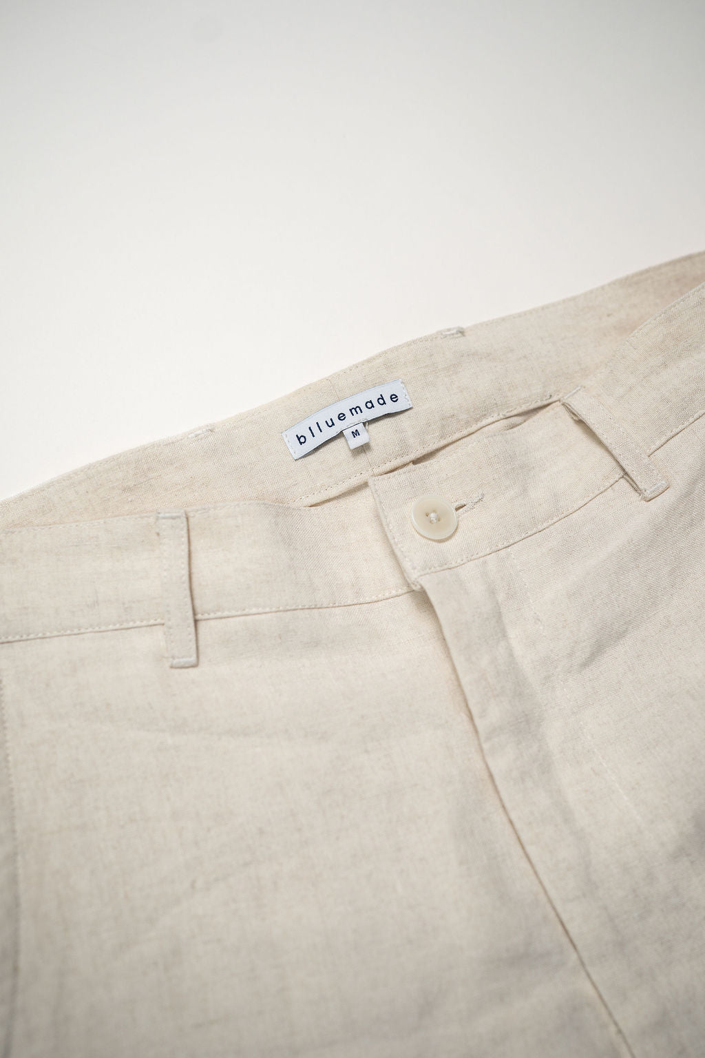 Blluemade Sateen Pant - Belgian Linen Natural