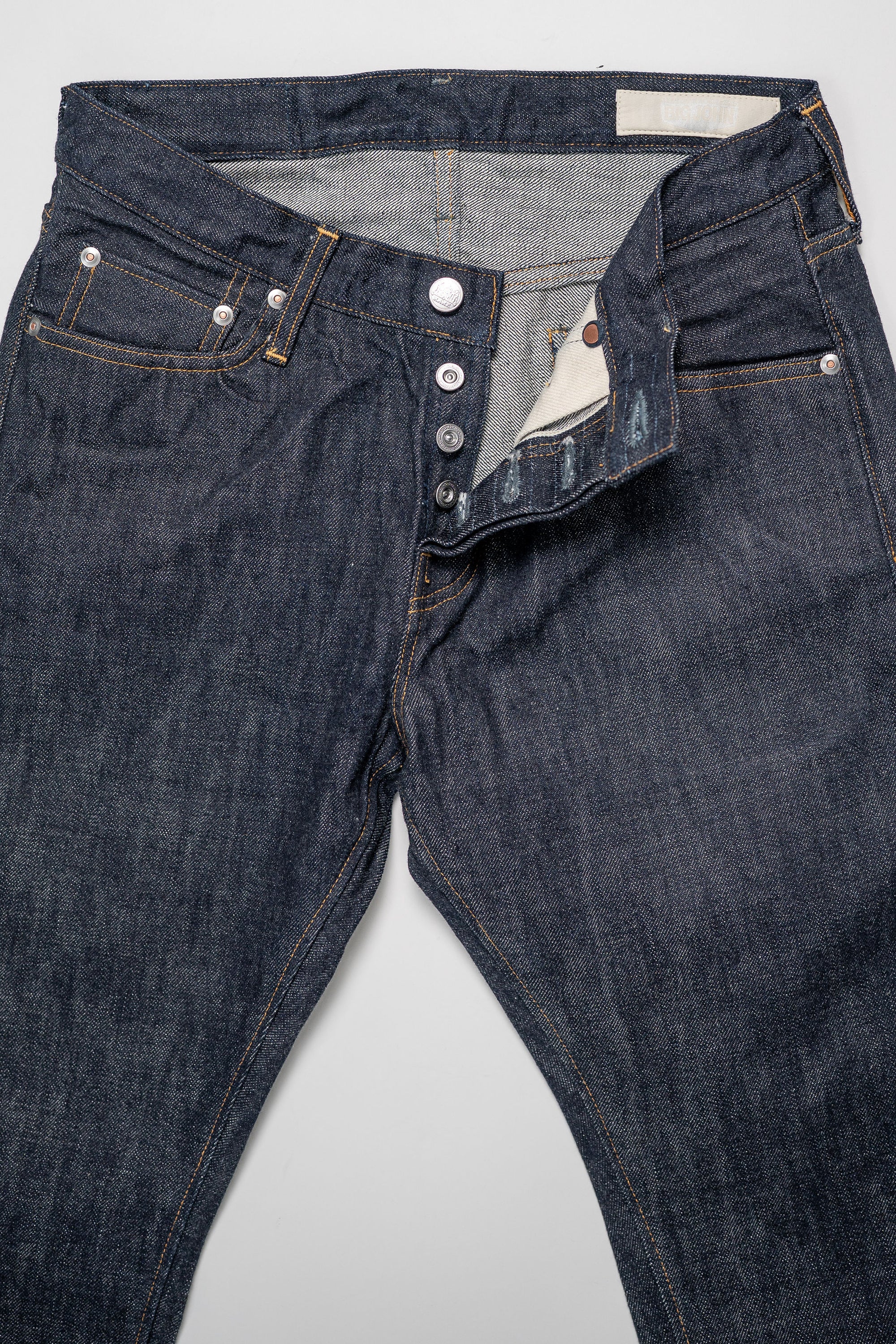 Big John R009 Rare Jeans Slim - Indigo One Wash