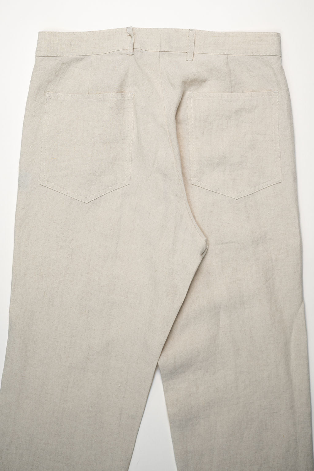 Blluemade Sateen Pant - Belgian Linen Natural