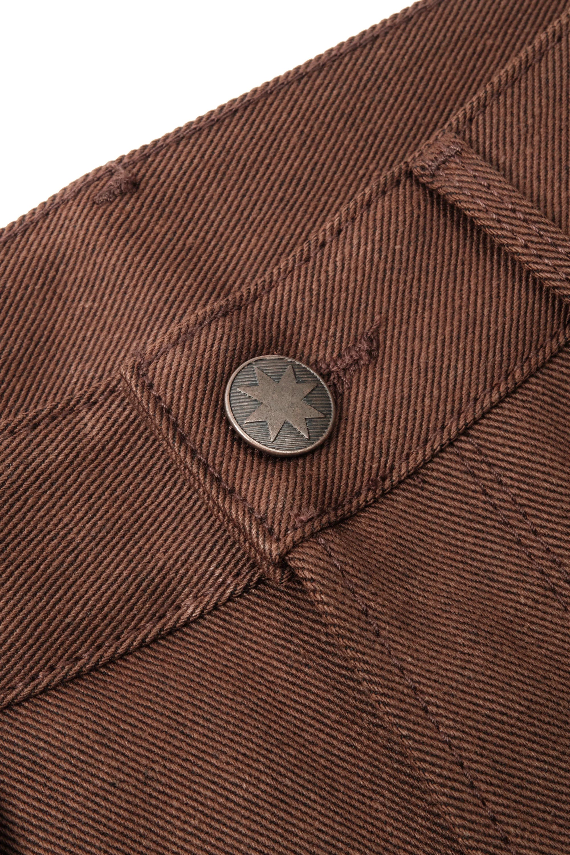 Freenote Cloth Rios - 15oz Dark Brown Denim