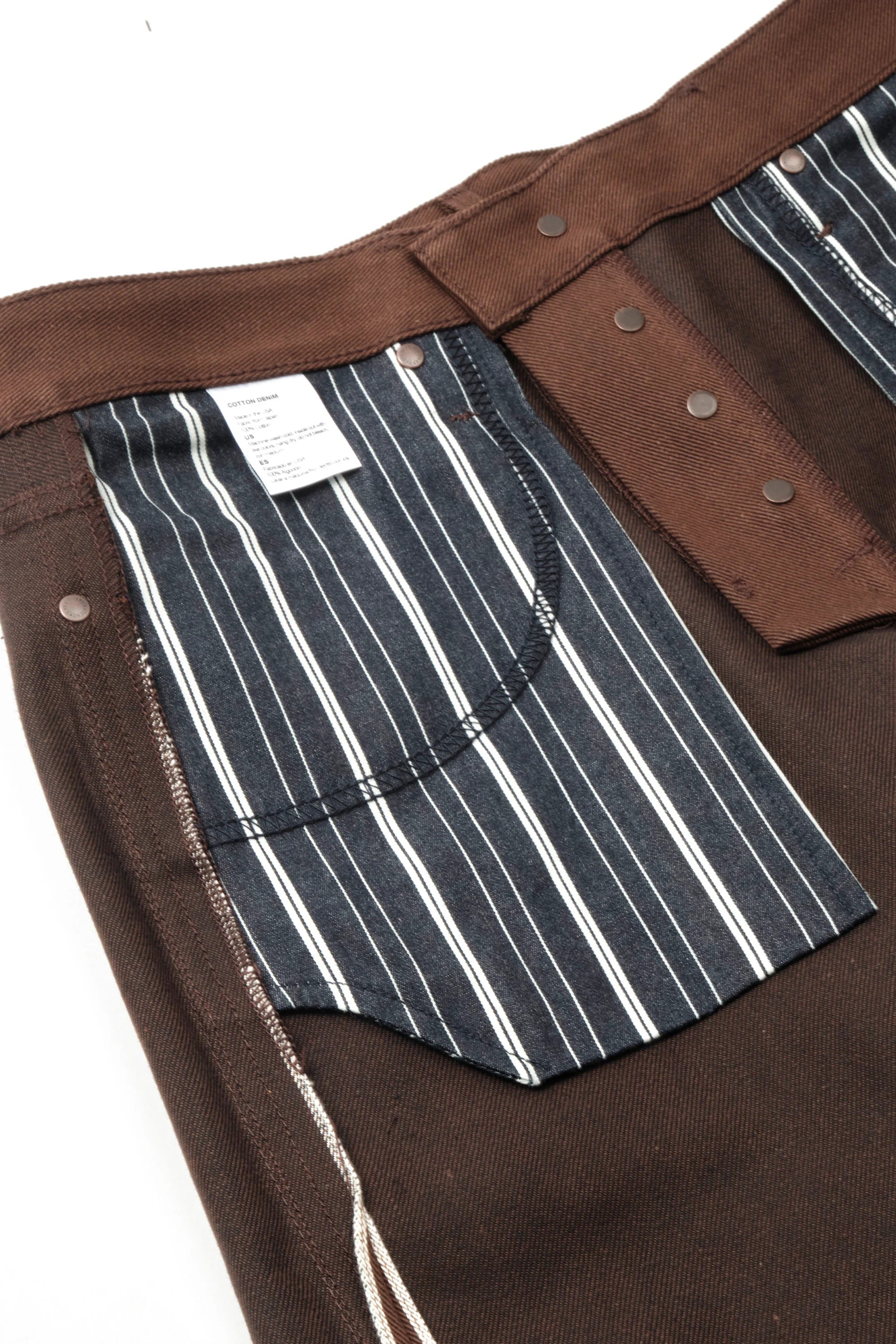 Freenote Cloth Rios - 15oz Dark Brown Denim