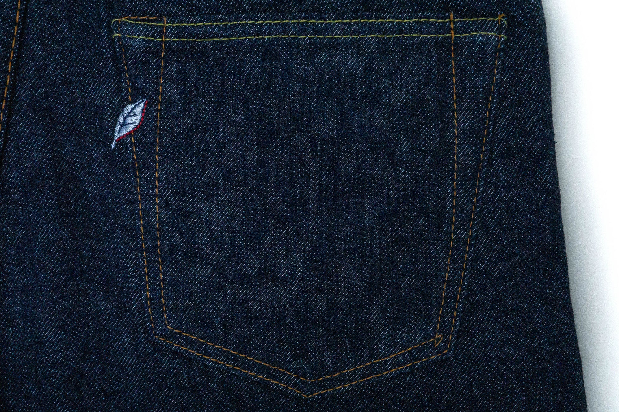 Pure Blue Japan PBE-019 Relaxed Taper - 17oz Beige Core Nep Denim