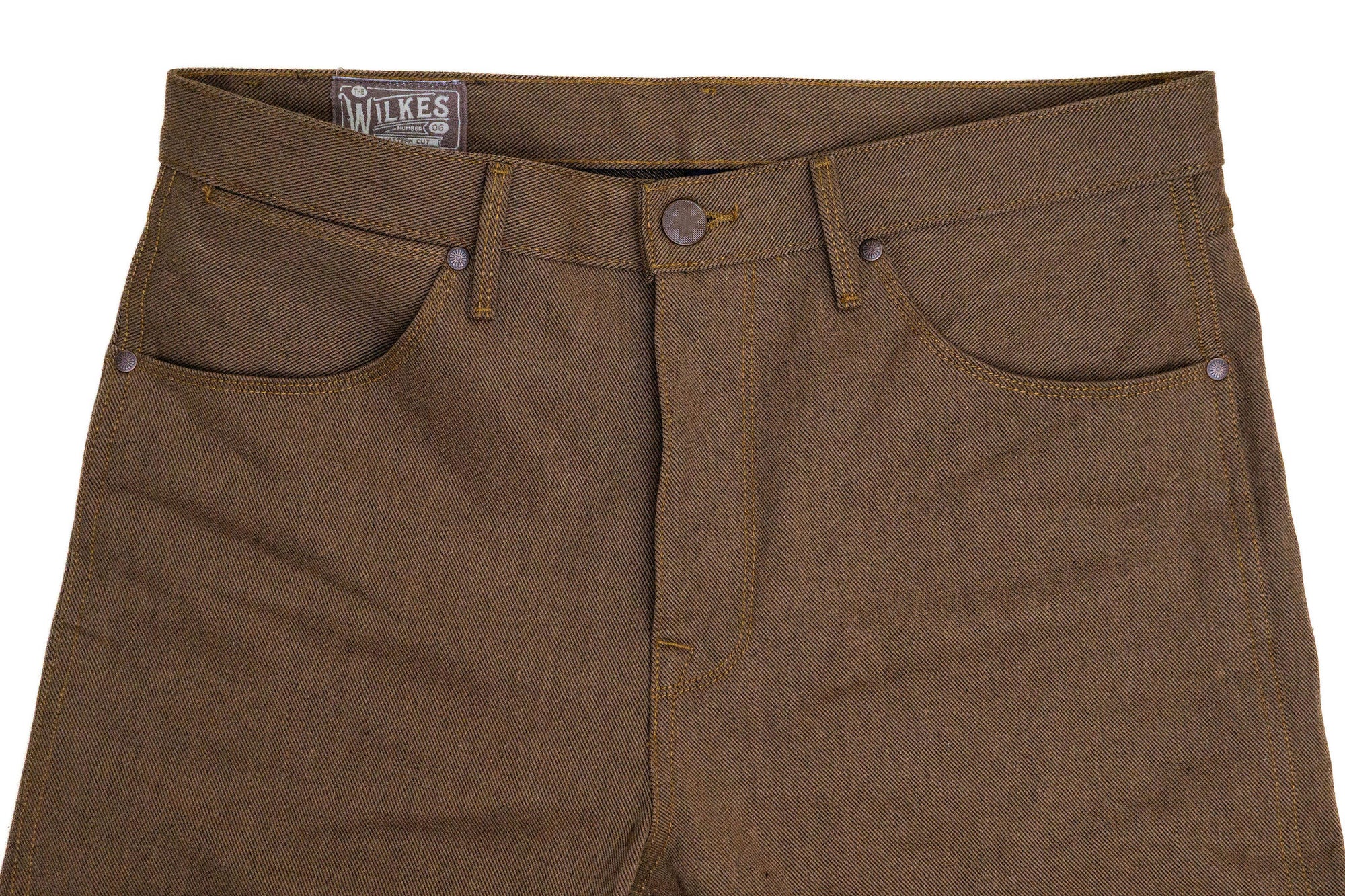 Freenote Cloth Wilkes - 15oz Brown Denim