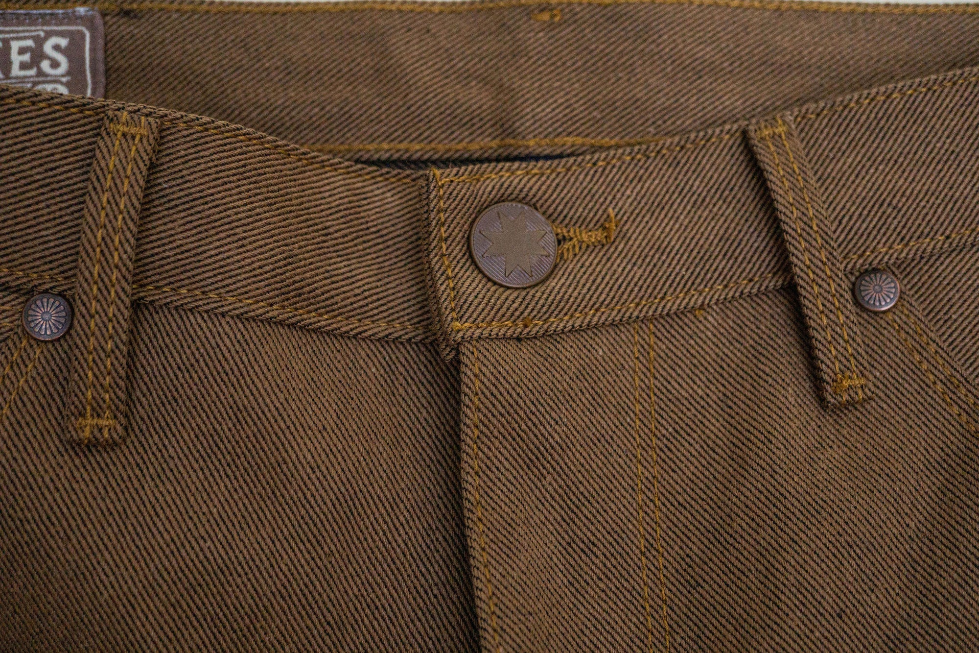 Freenote Cloth Wilkes - 15oz Brown Denim