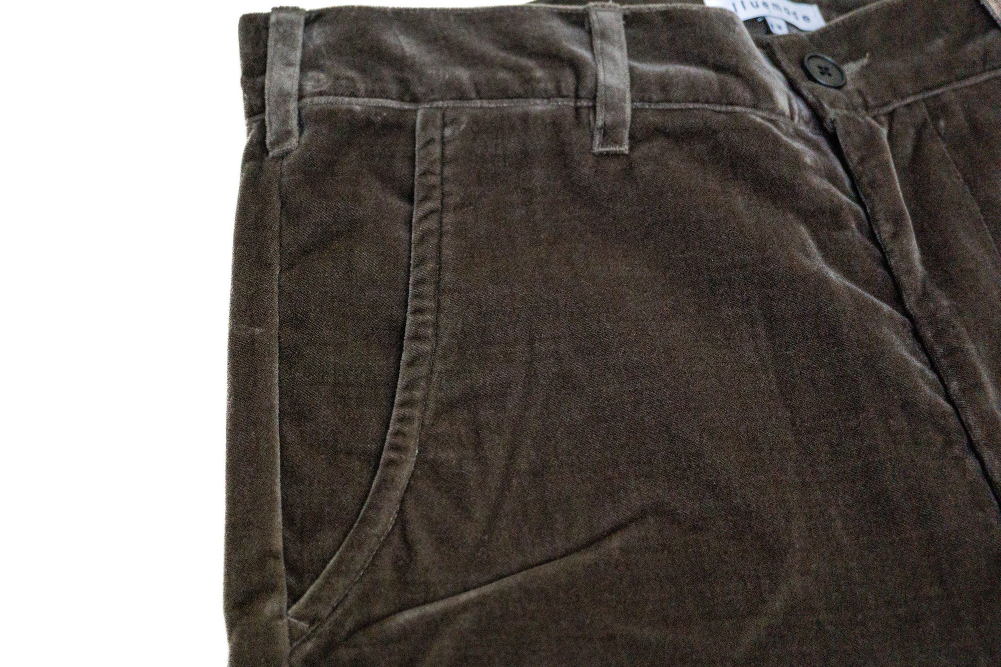 Blluemade Sateen Pant - Walnut Velvet