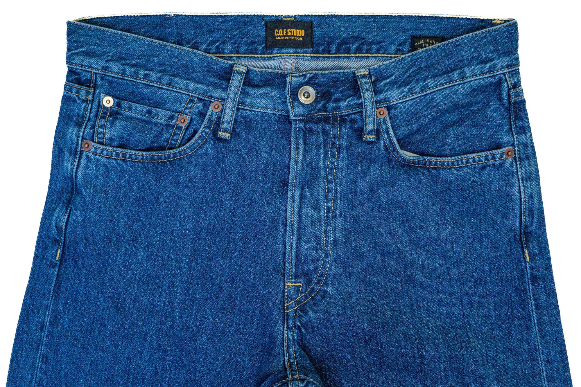 C.O.F. Studio M6 Straight - 13 oz. Selvedge 6x Wash