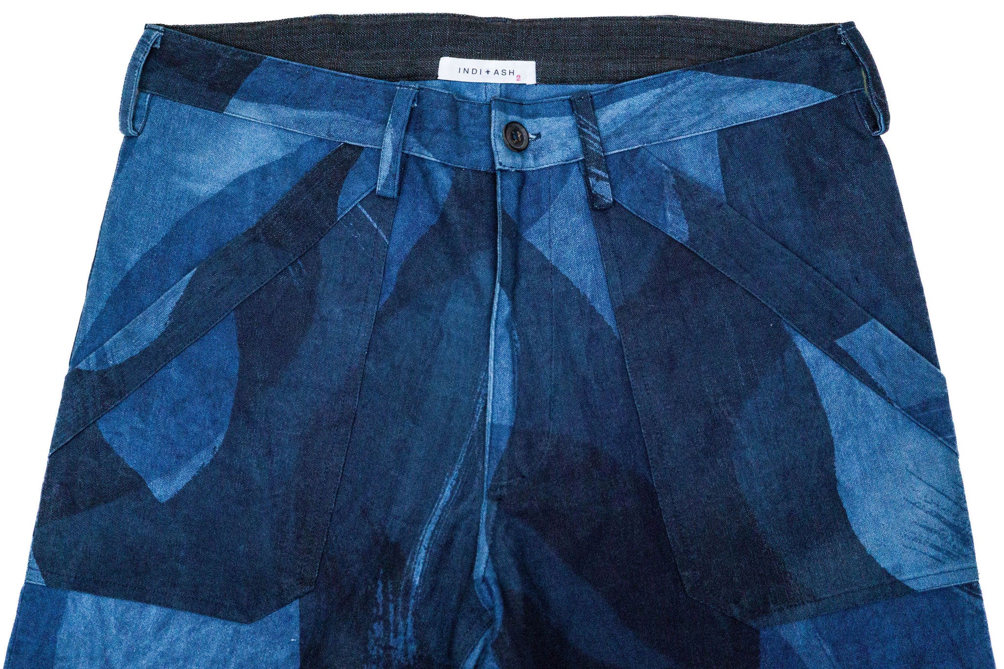 Indi + Ash Isaac Pant - Plant Indigo Paintbrush Camo