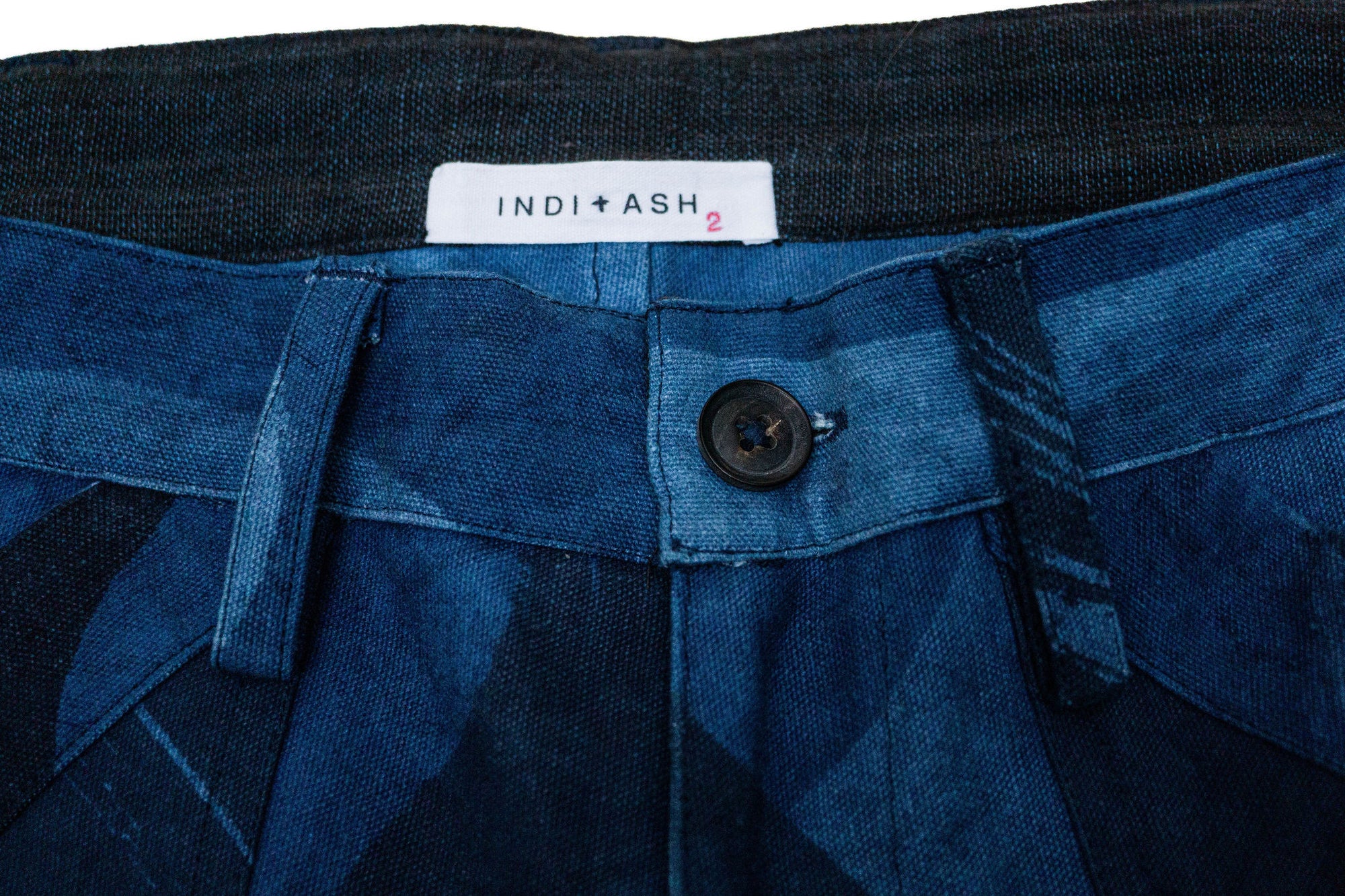 Indi + Ash Isaac Pant - Plant Indigo Paintbrush Camo