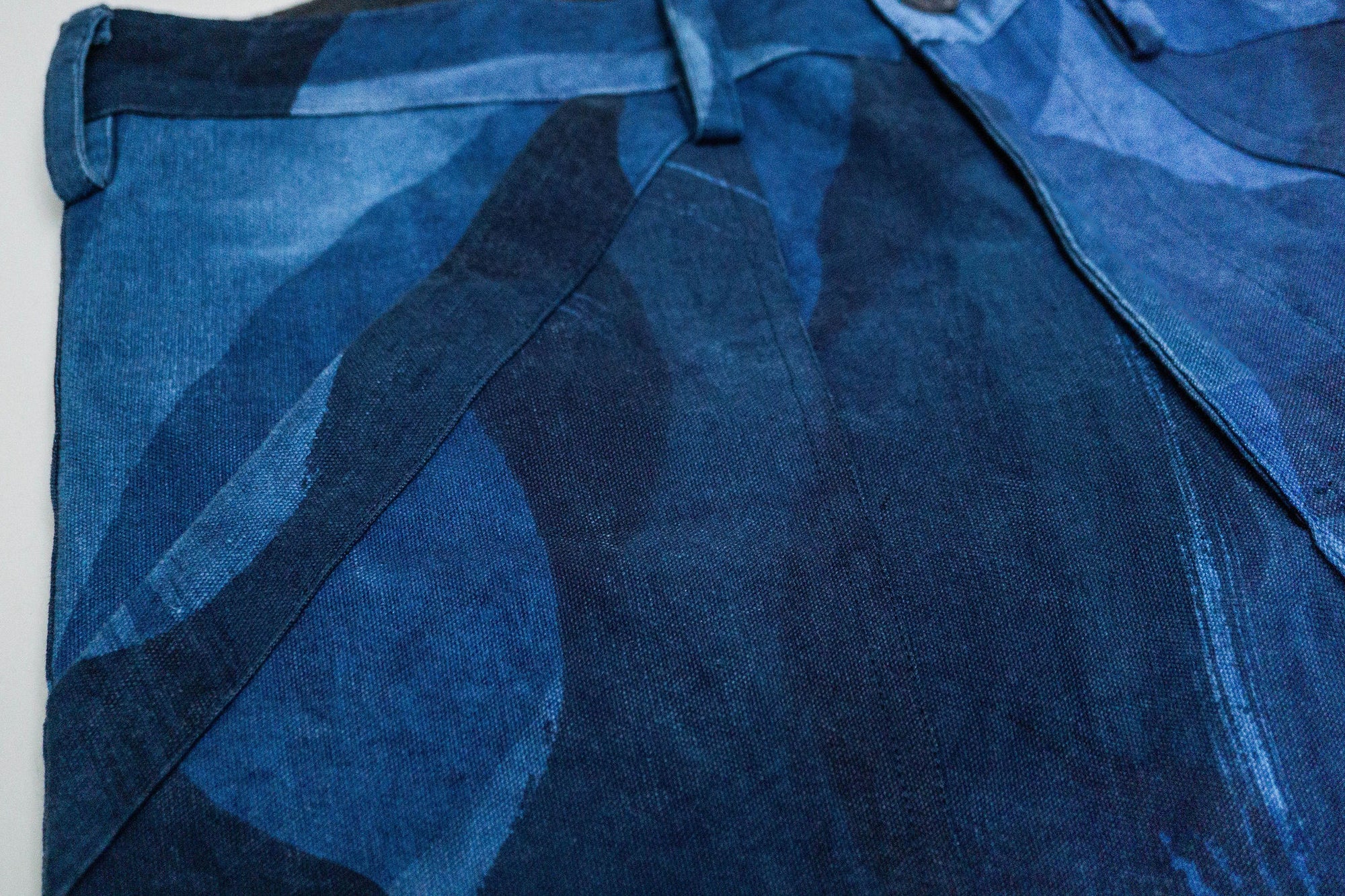 Indi + Ash Isaac Pant - Plant Indigo Paintbrush Camo