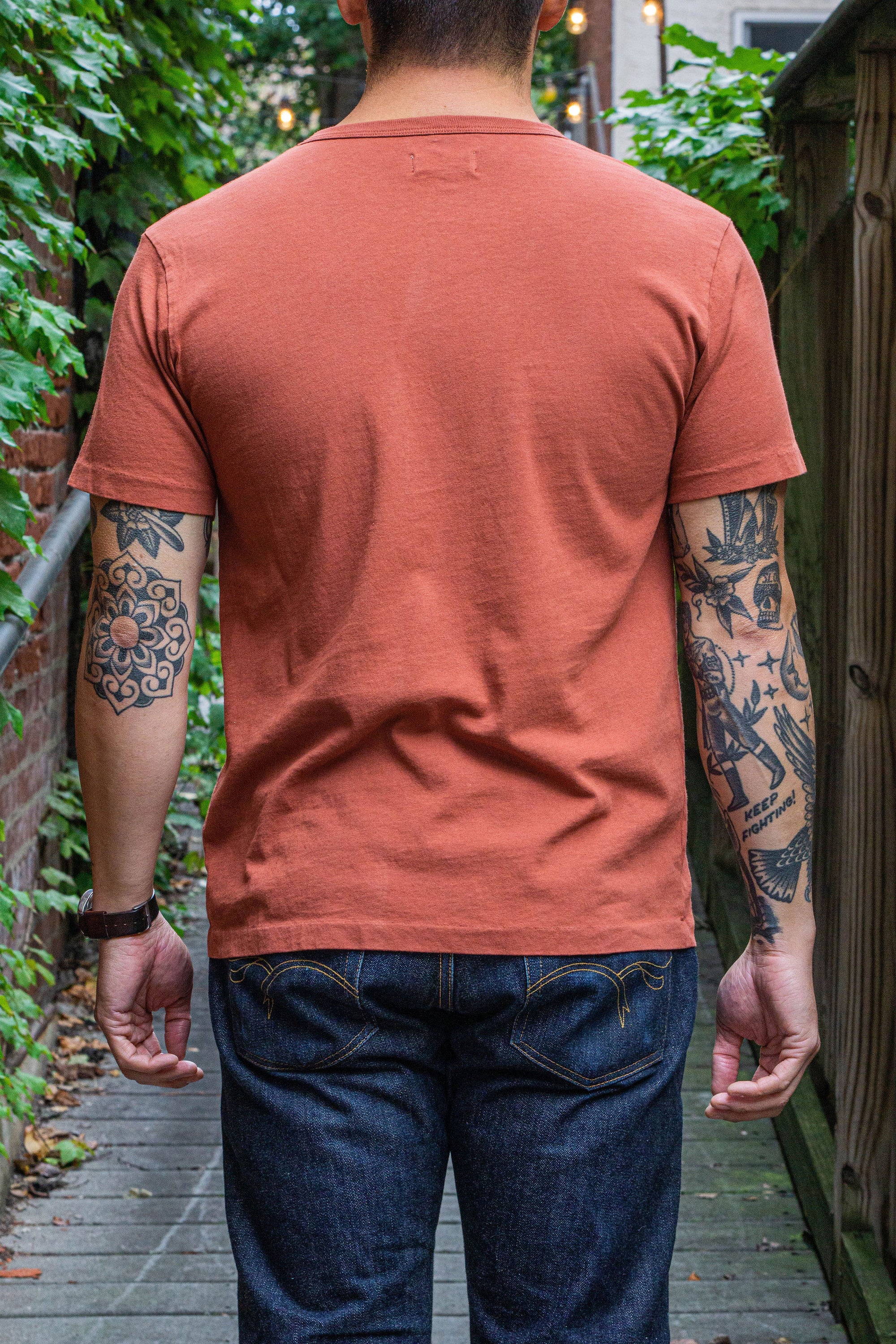 Freenote Cloth 9oz Pocket T-Shirt - Picante