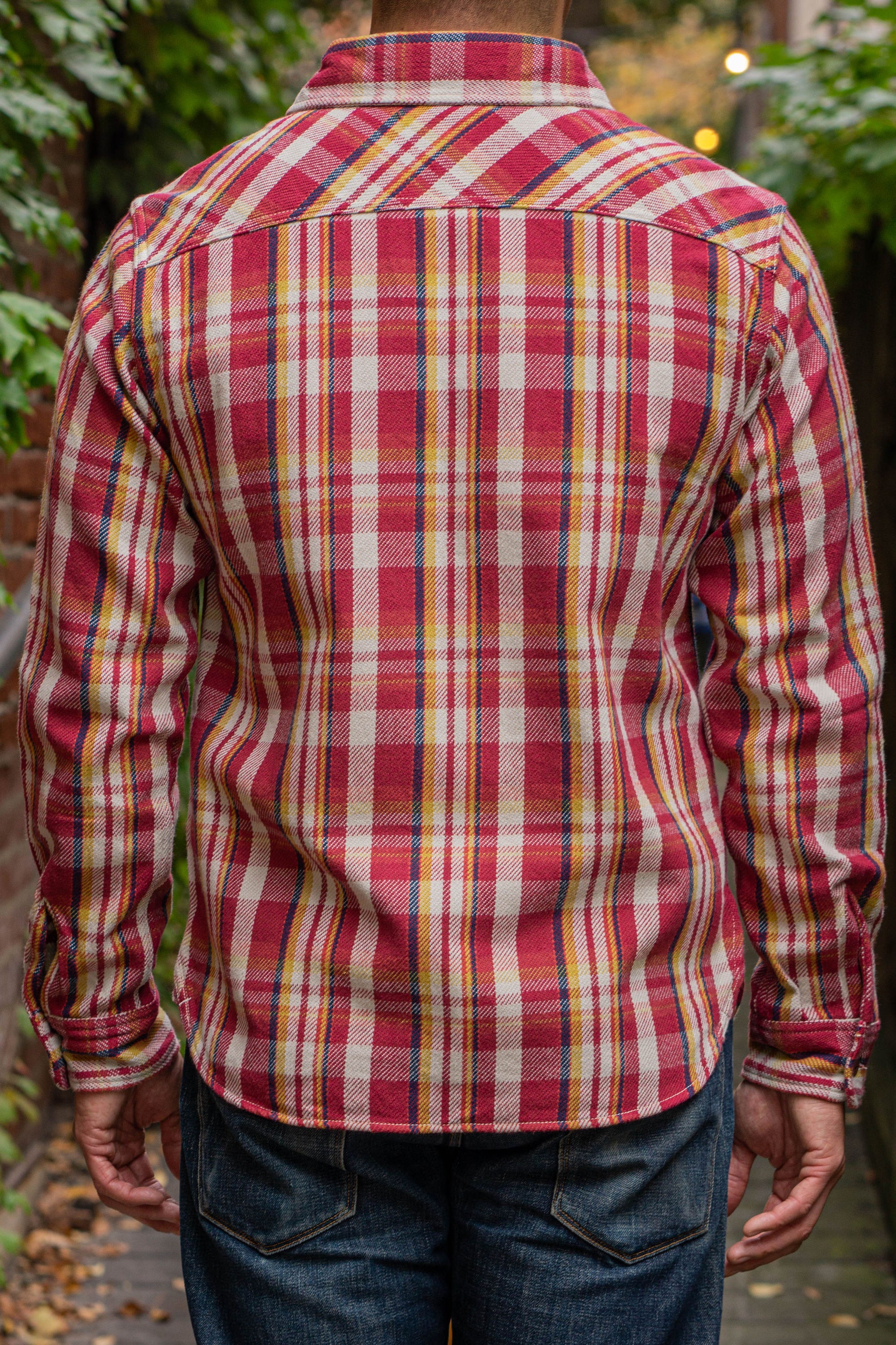 UES Heavy Flannel Shirt - Red