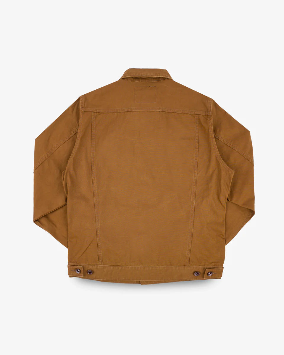 Iron Heart IHJ-147-BRN 9oz Canvas Type III Jacket - Brown
