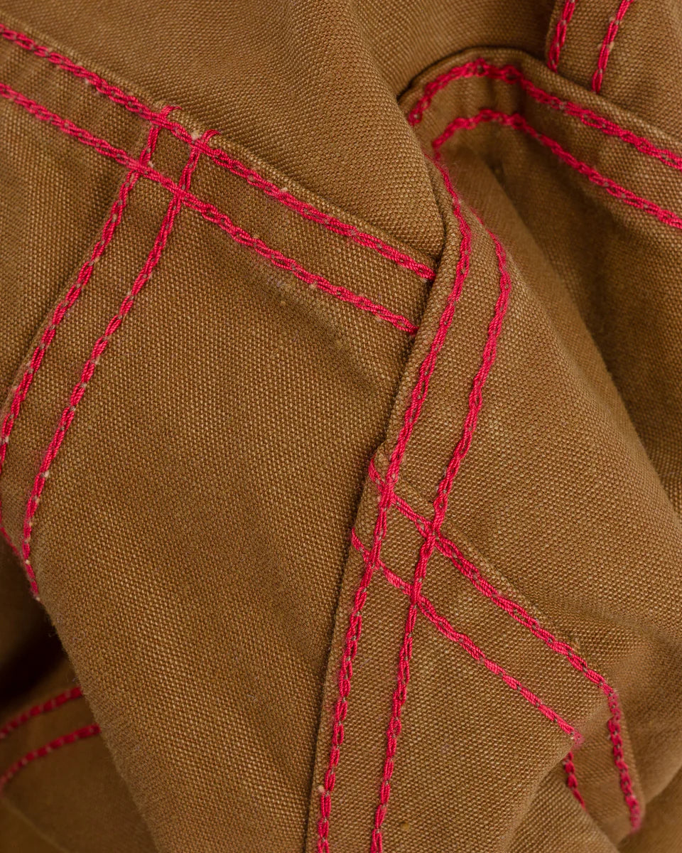 Iron Heart IHJ-147-BRN 9oz Canvas Type III Jacket - Brown