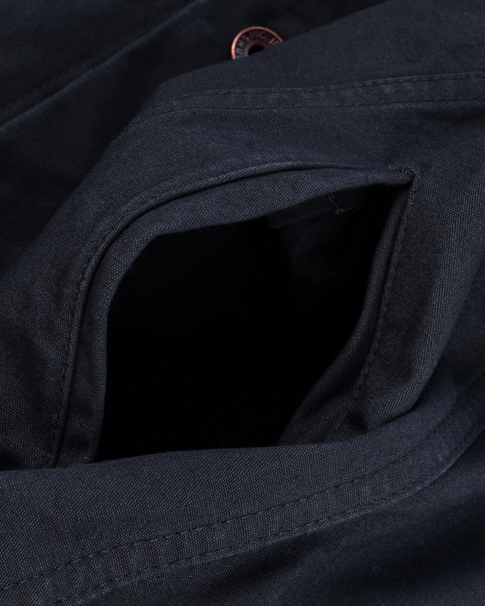 Iron Heart IHJ-147-BLK 9oz Canvas Type III Jacket - Black