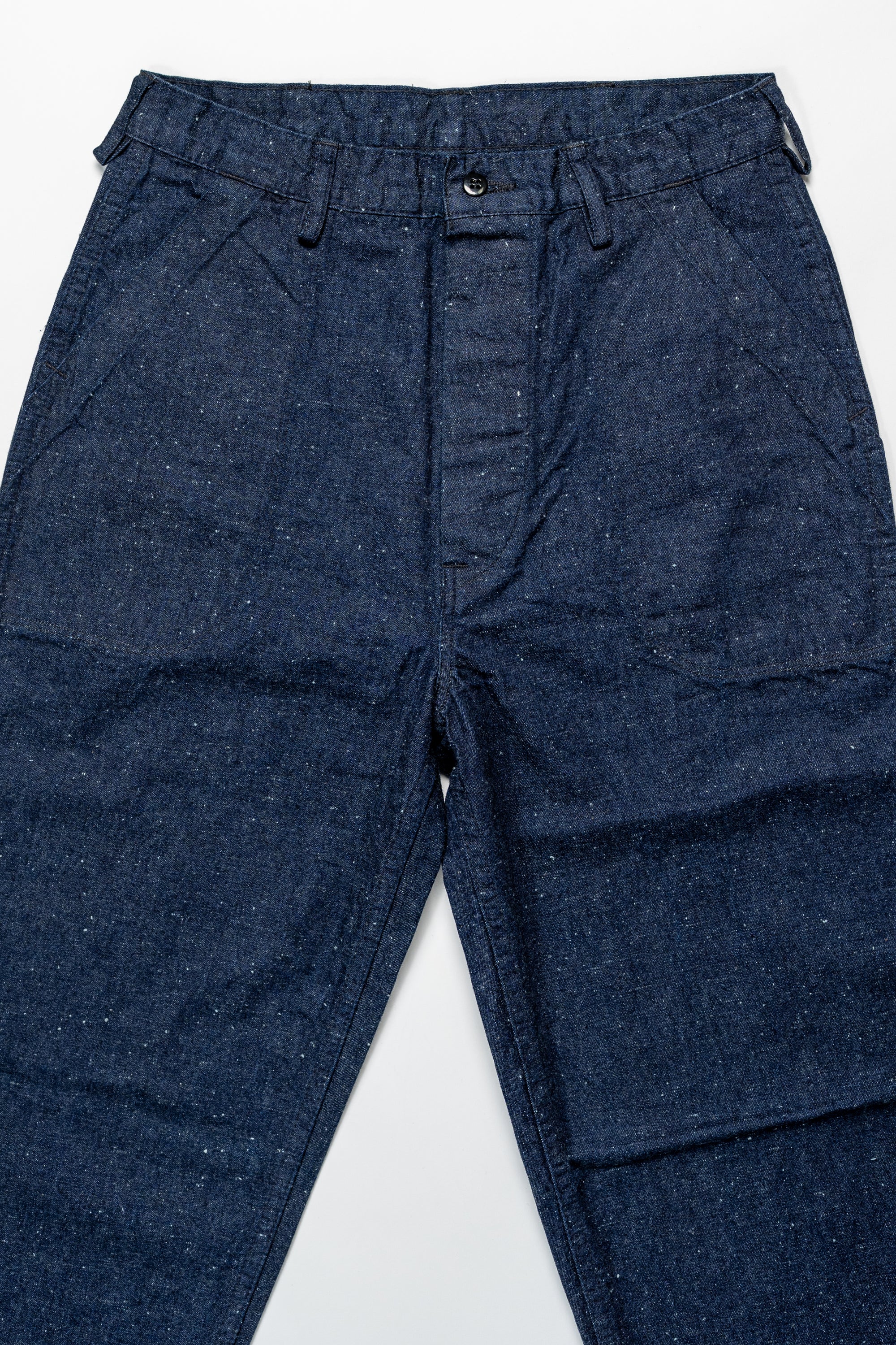 TCB Jeans Seamens Trousers - 10oz Neppy Denim Indigo One Wash