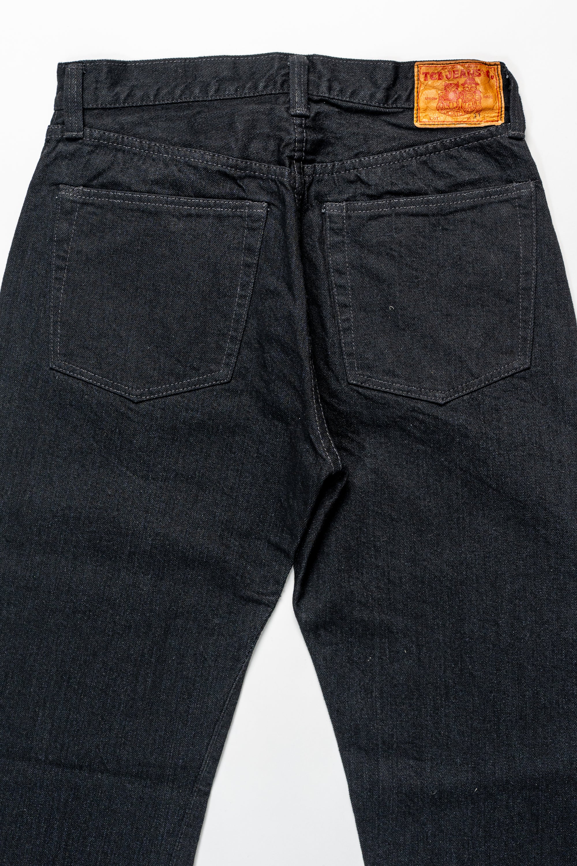 TCB Jeans Late S40's Jeans BK - 14oz Black Denim One Wash