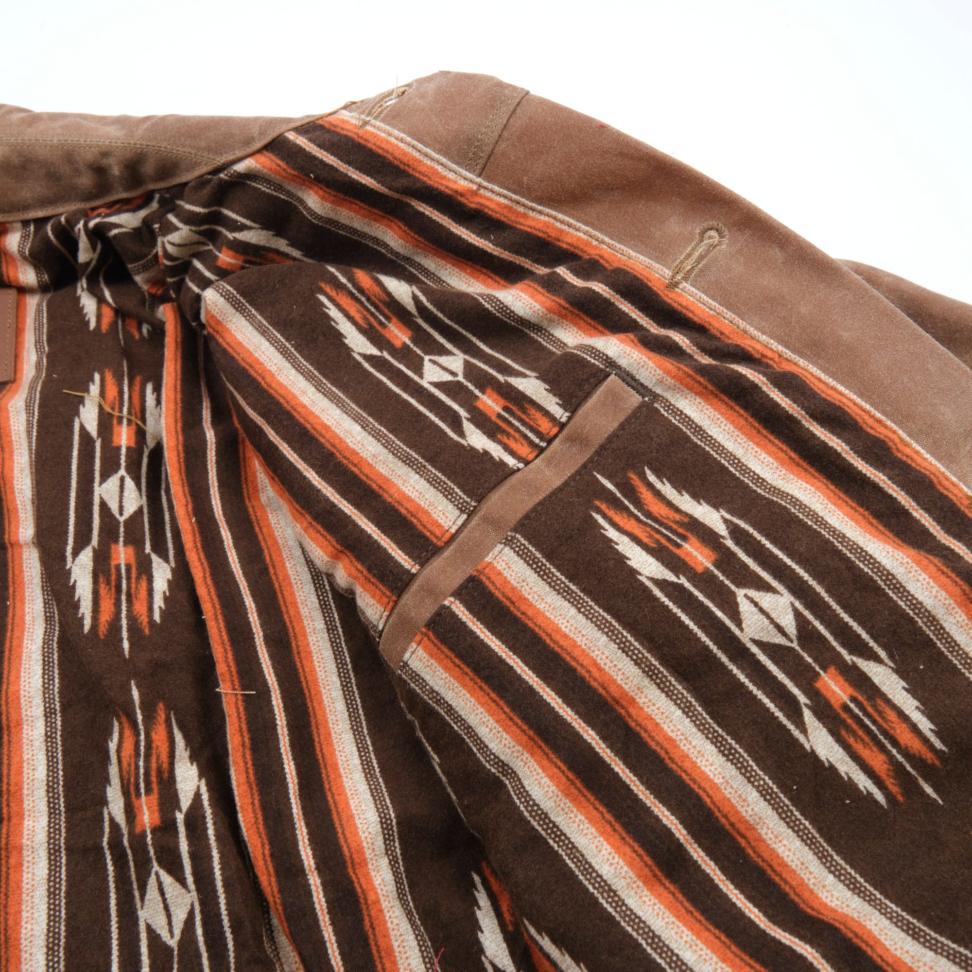 Freenote Cloth Riders Jacket Waxed Canvas- Rust