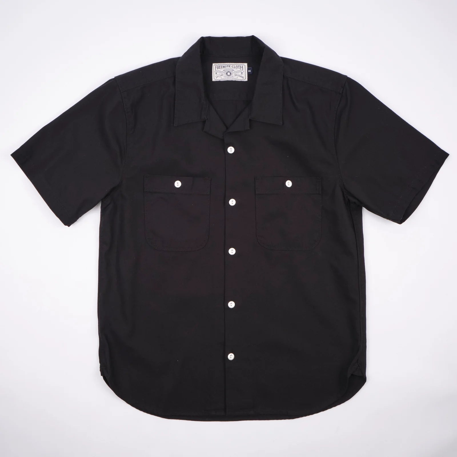 Freenote Cloth Dayton S/S - Obsidian