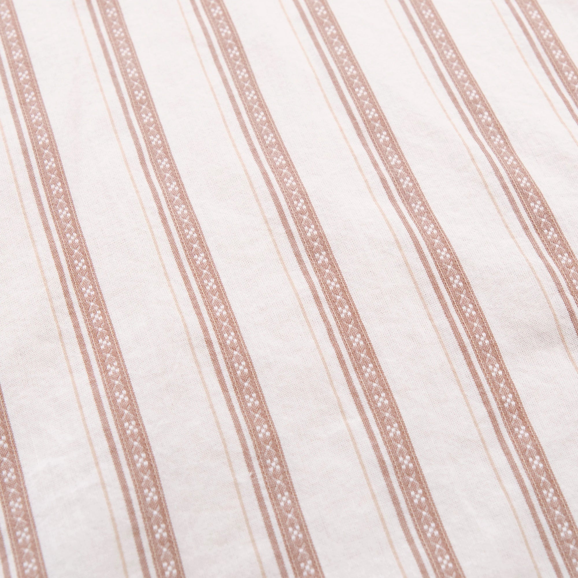 Freenote Cloth Calico S/S - Brown Stripe