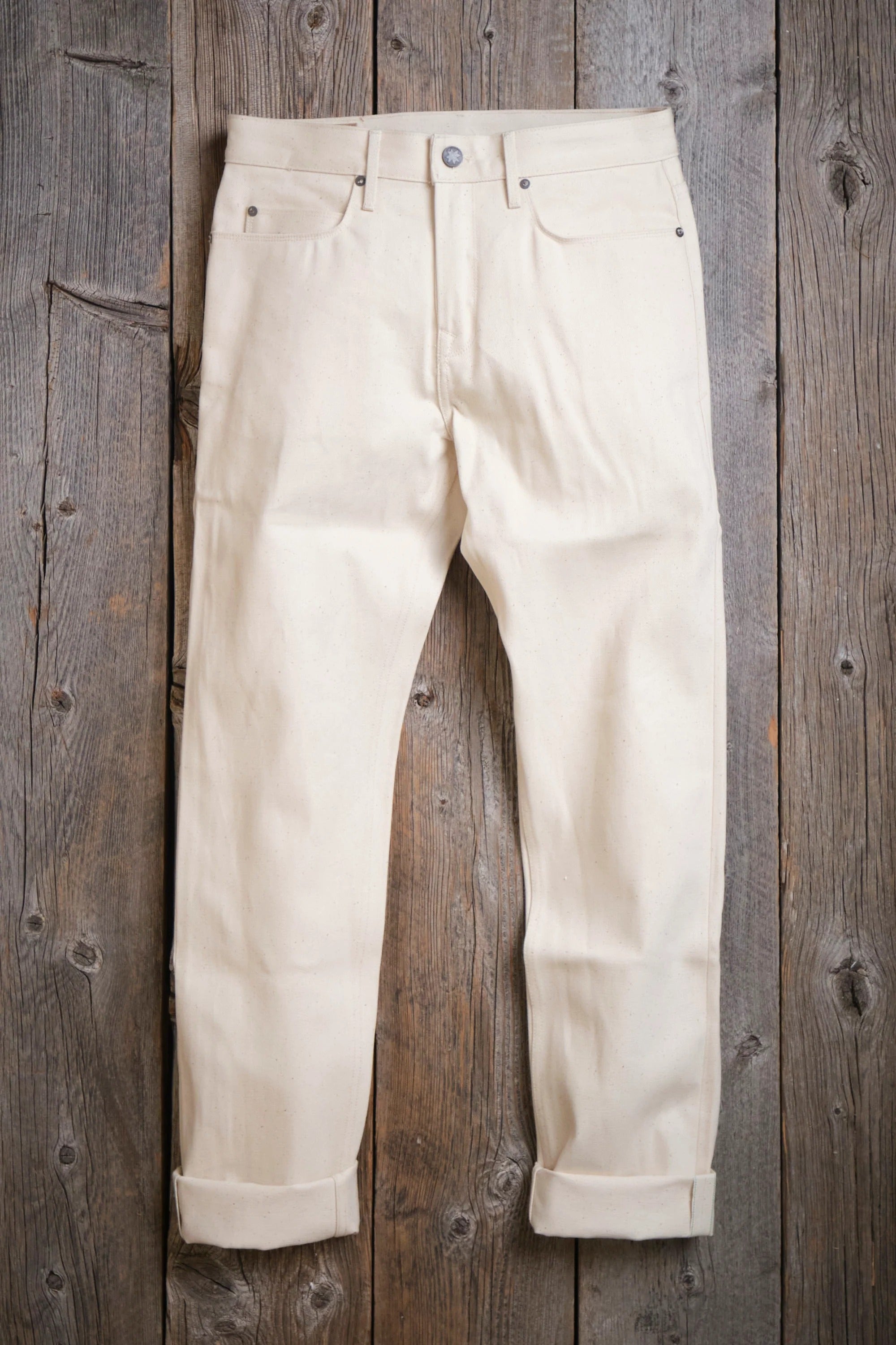 Freenote Cloth Portola - 14oz Ecru Denim