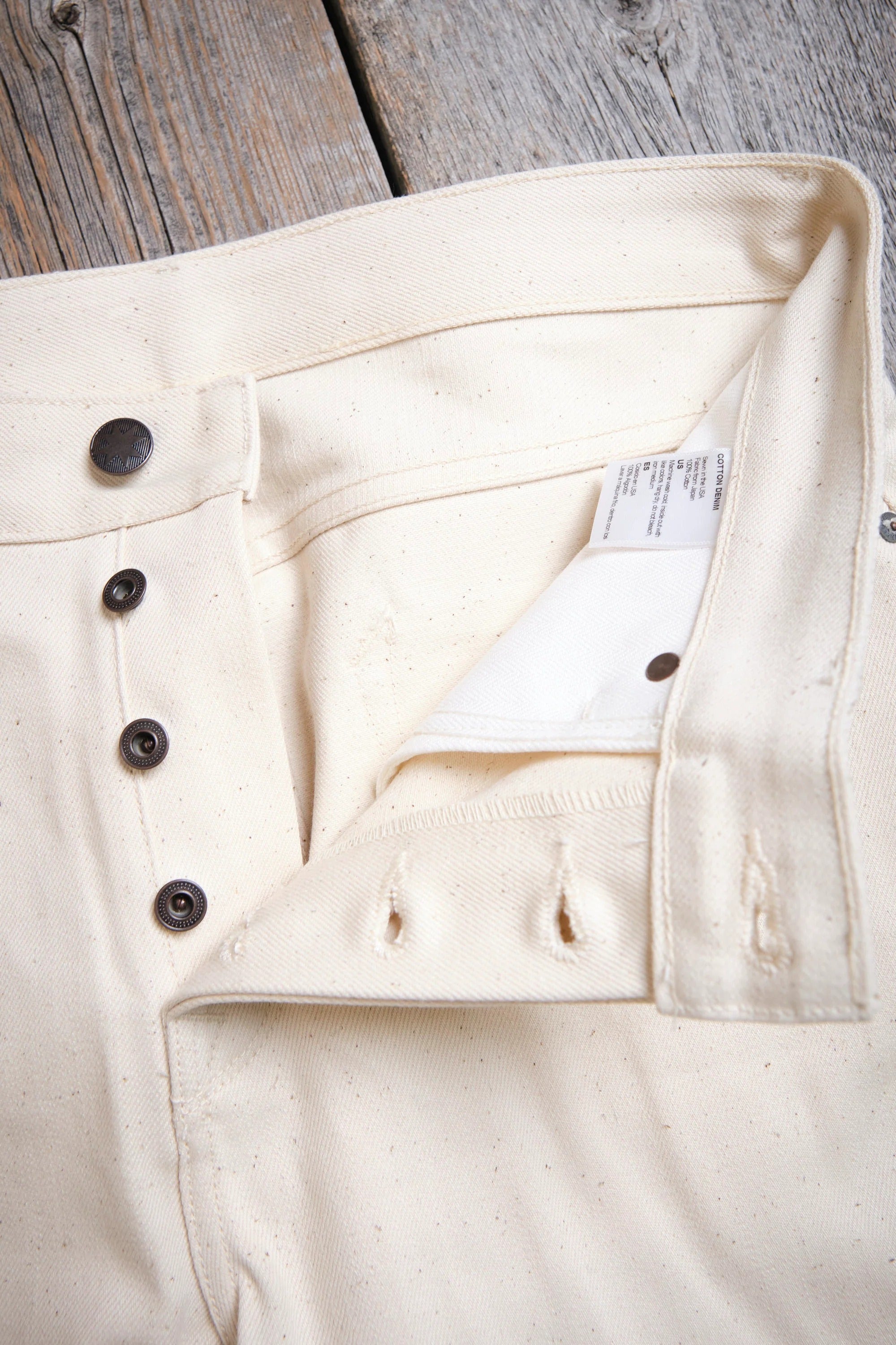 Freenote Cloth Portola - 14oz Ecru Denim