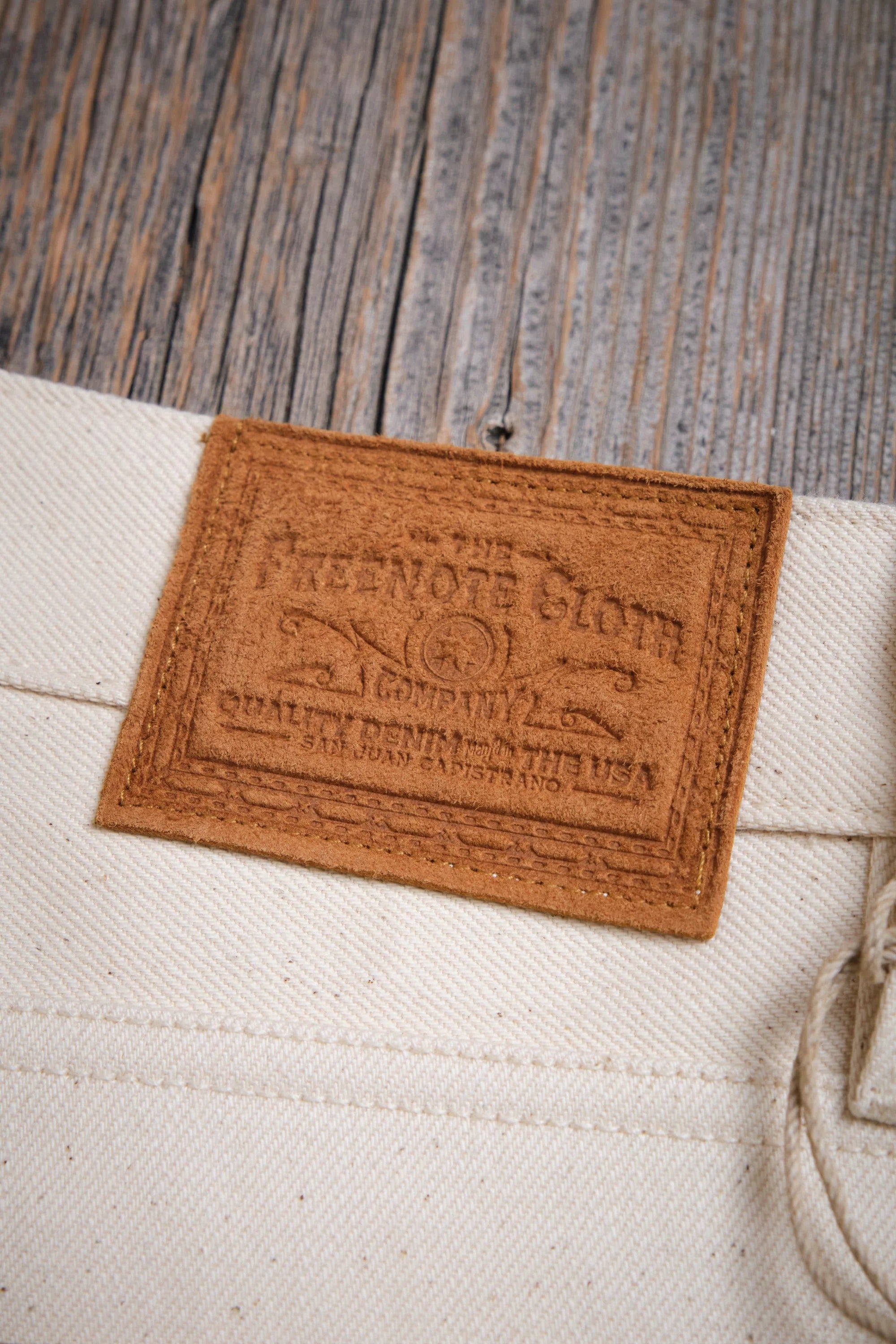 Freenote Cloth Portola - 14oz Ecru Denim