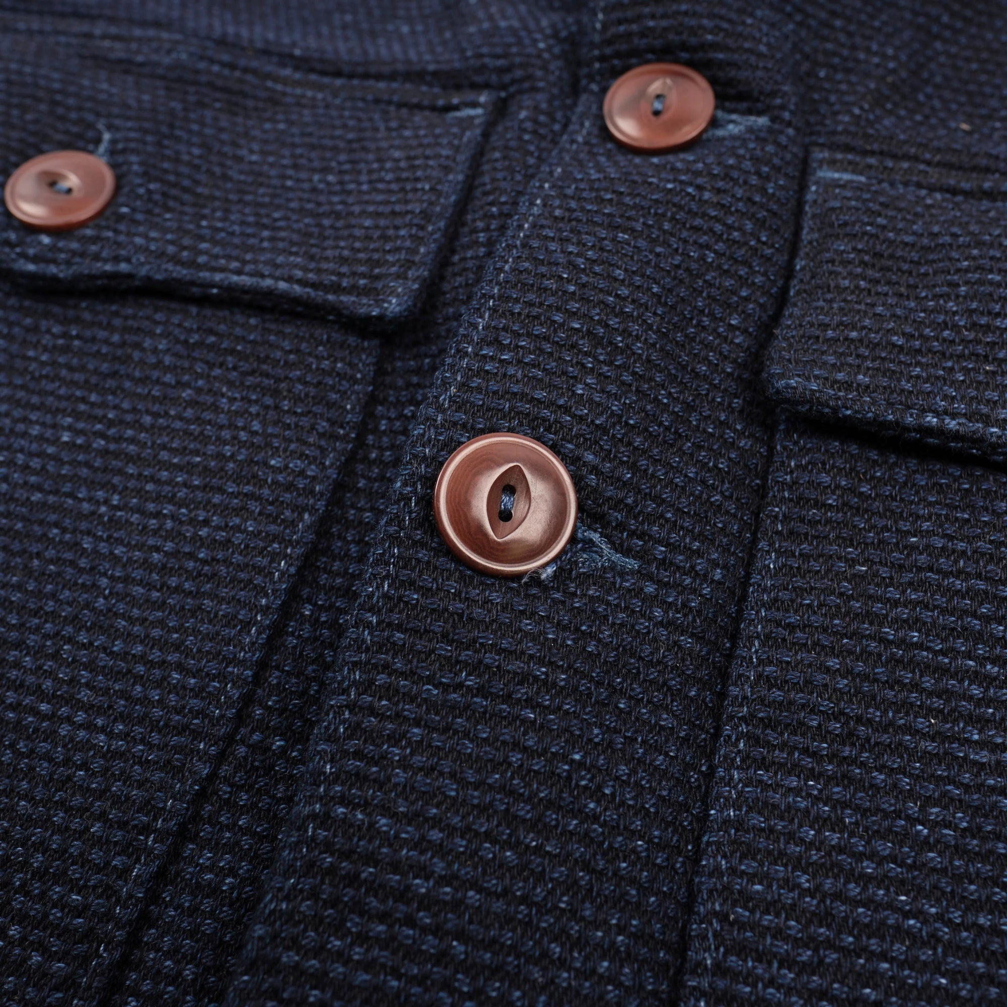 Freenote Cloth Midway - Indigo Sashiko