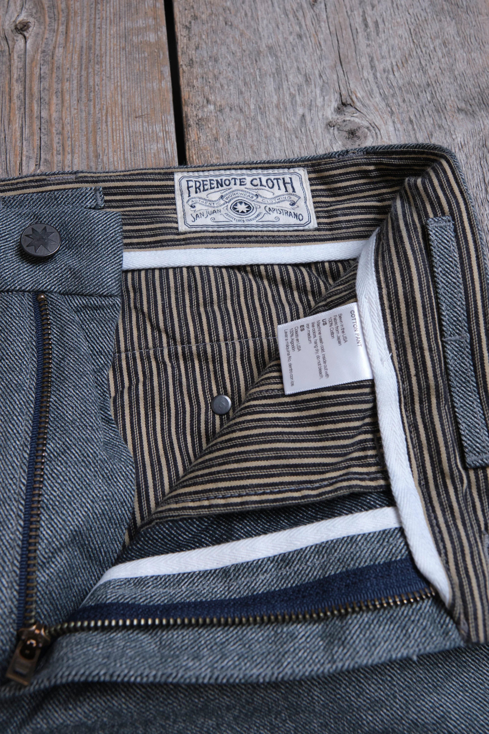 Freenote Cloth Deck Pant - Marine Twill
