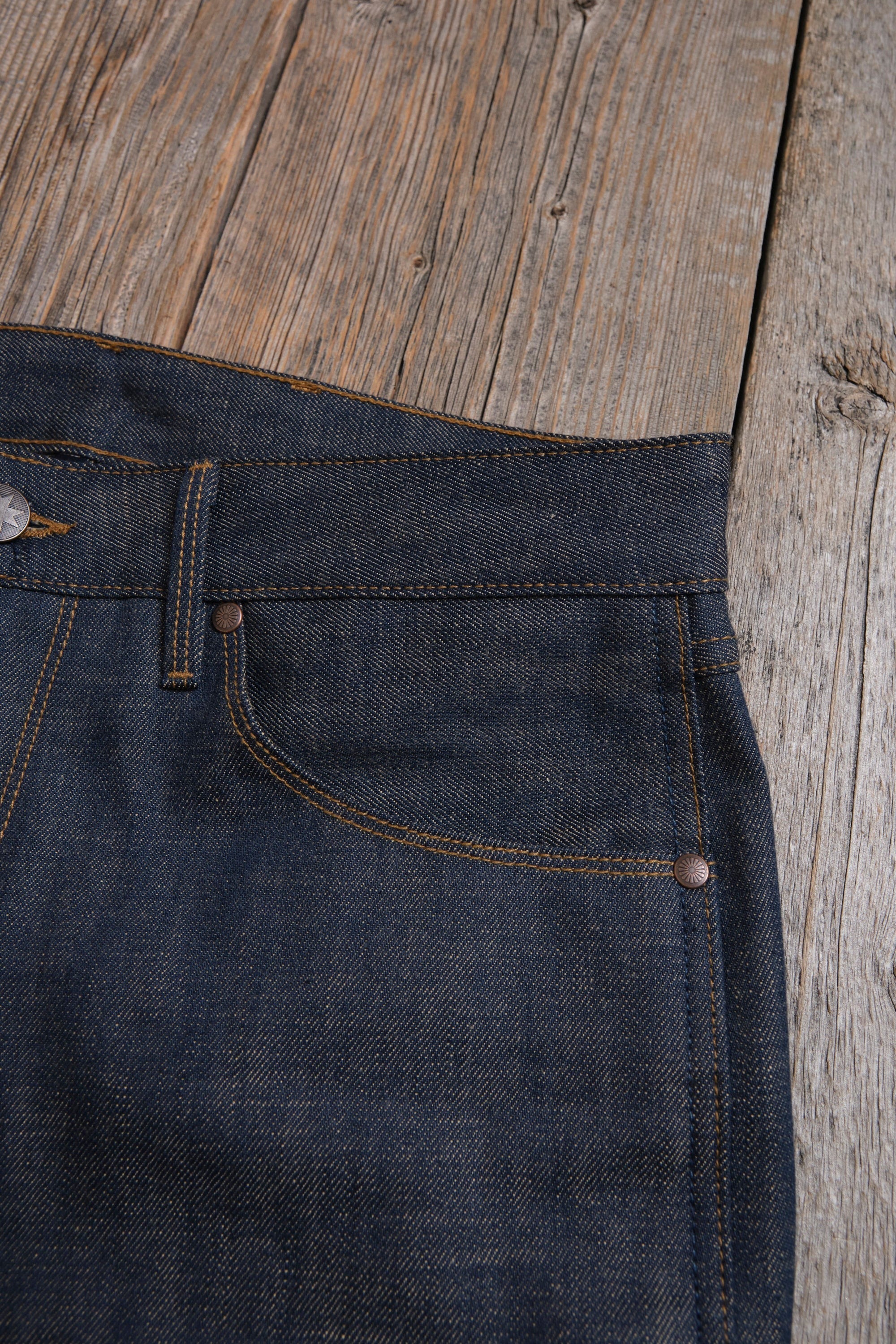 Freenote Cloth Wilkes - 13oz Natural Indigo