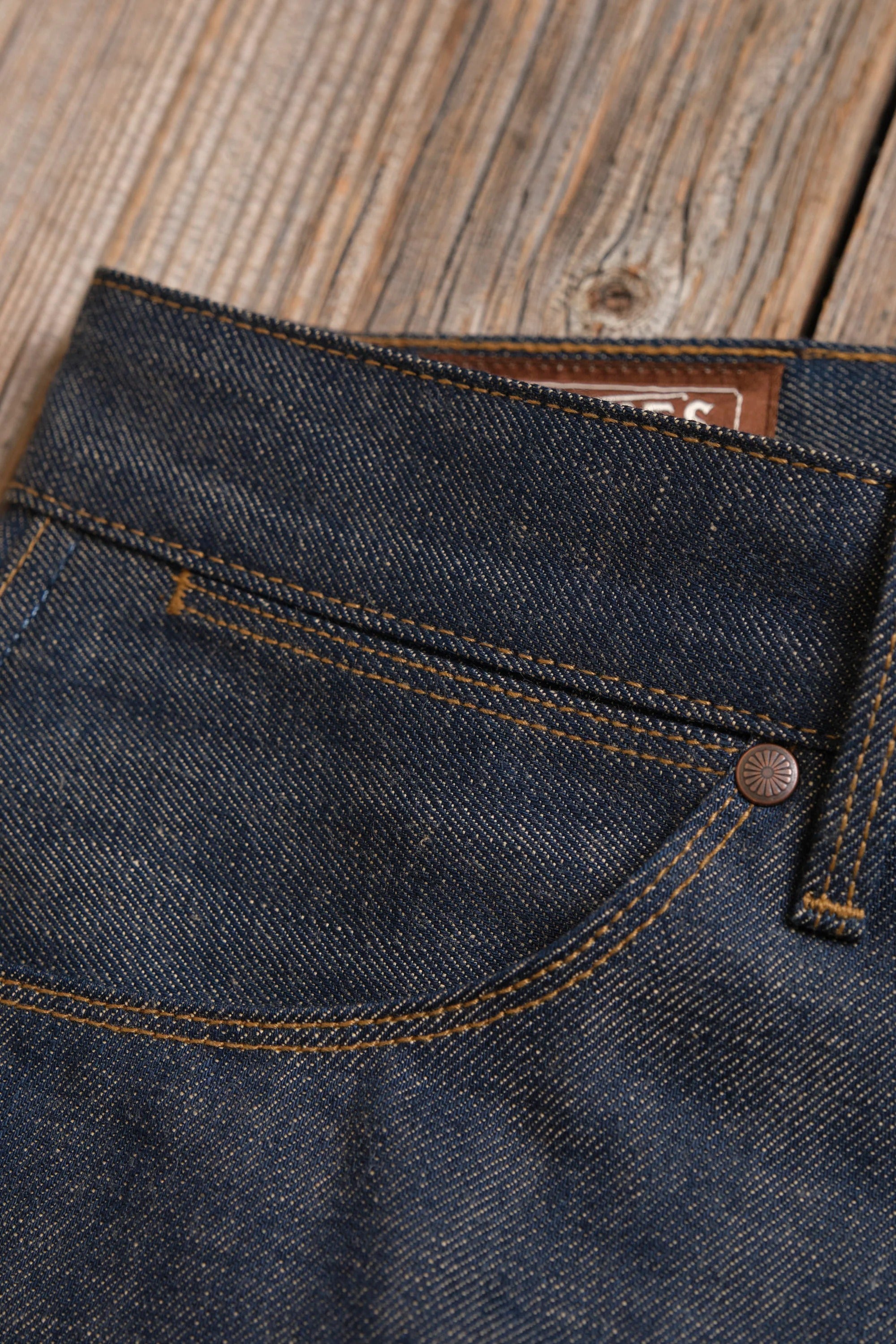 Freenote Cloth Wilkes - 13oz Natural Indigo